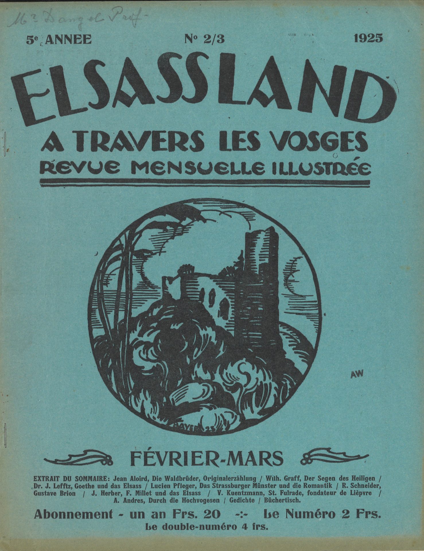 Elsassland - A travers les Vosges