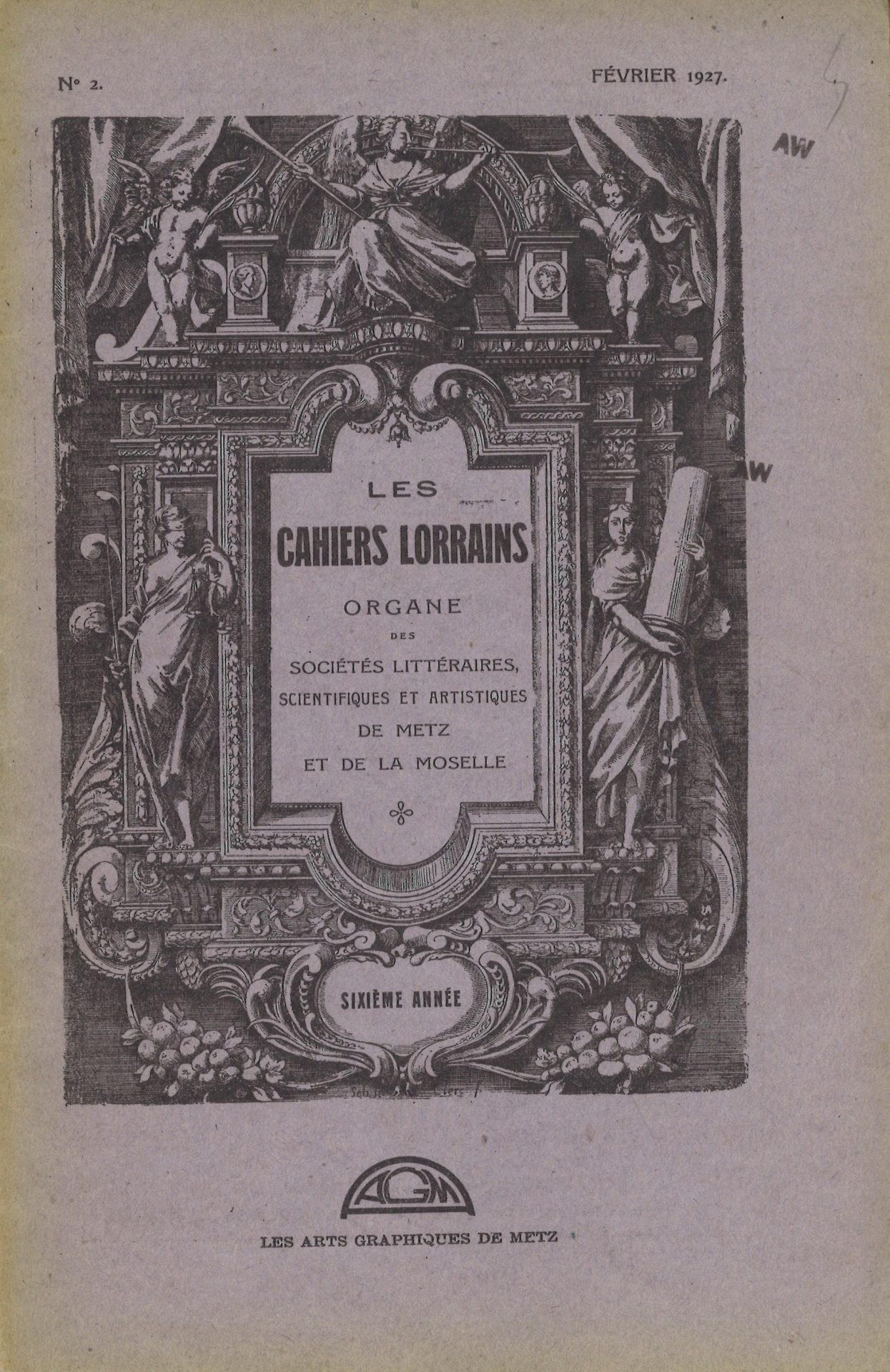 Les Cahiers Lorrains