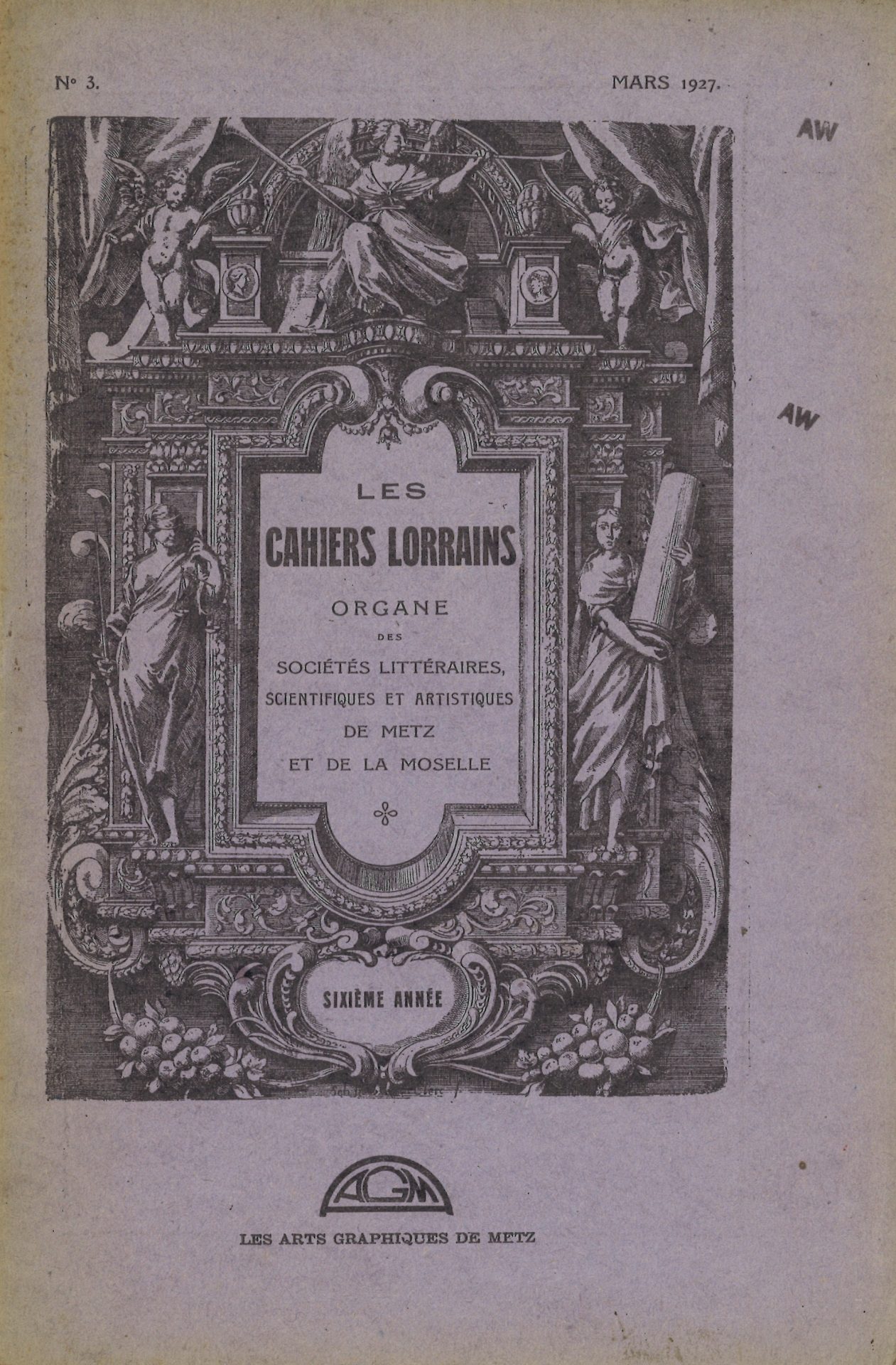 Les Cahiers Lorrains