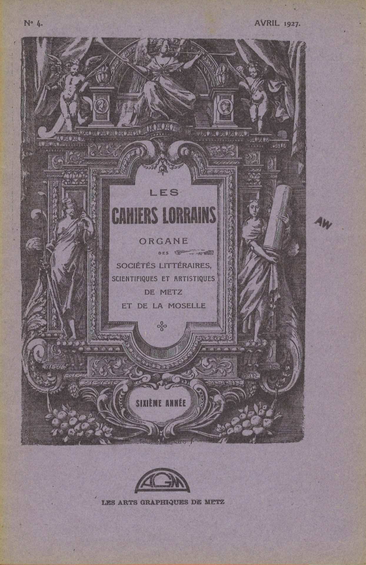 Les Cahiers Lorrains