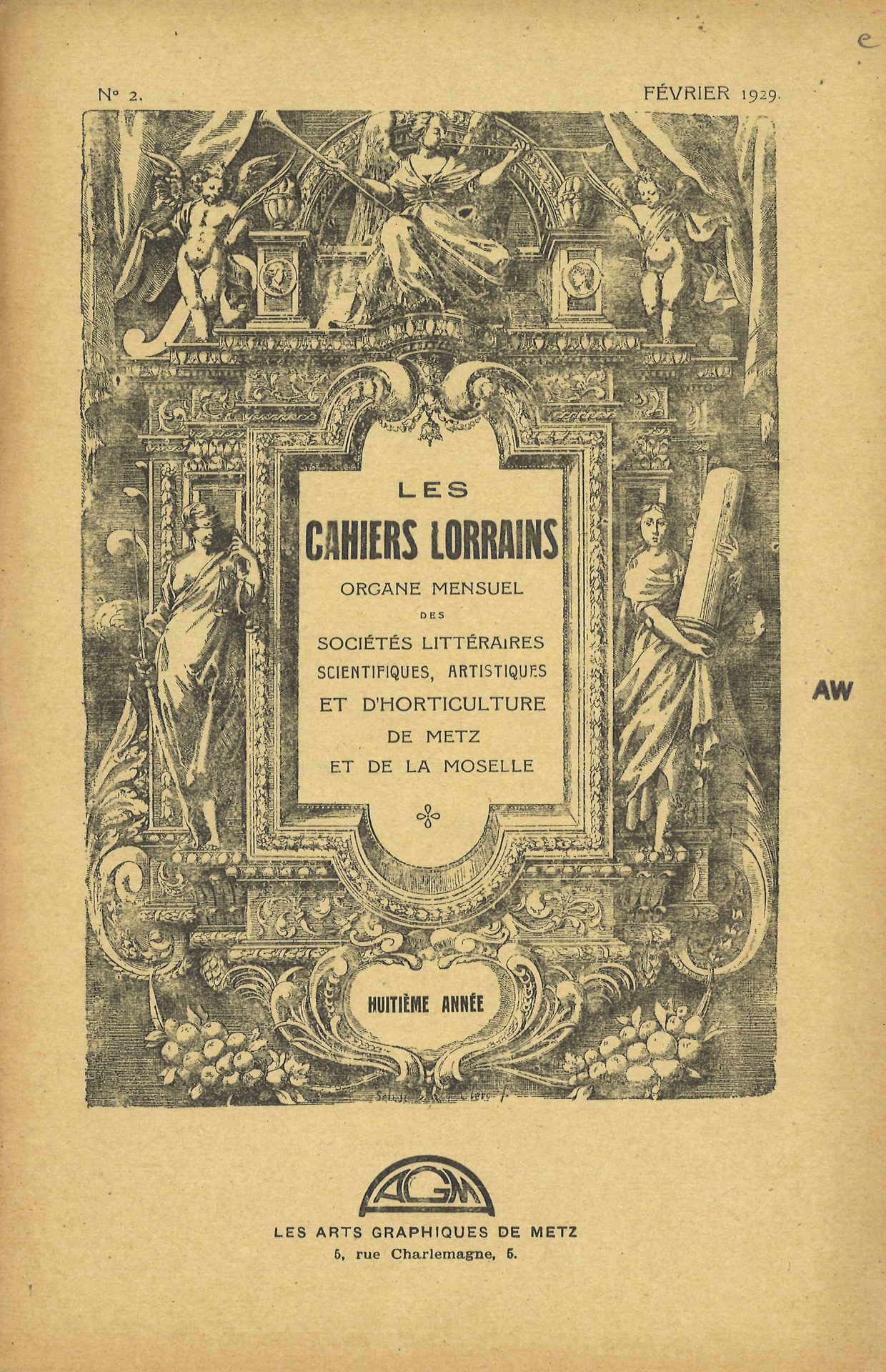 Les cahiers lorrains