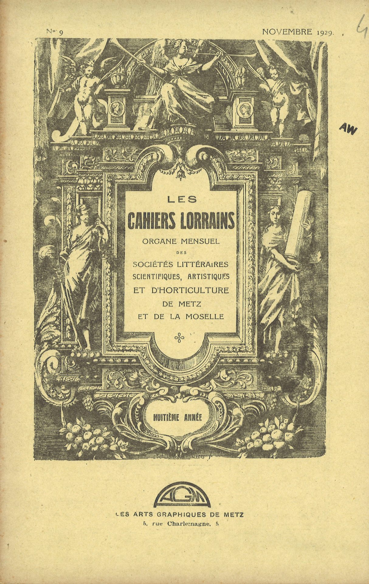Les Cahiers Lorrains