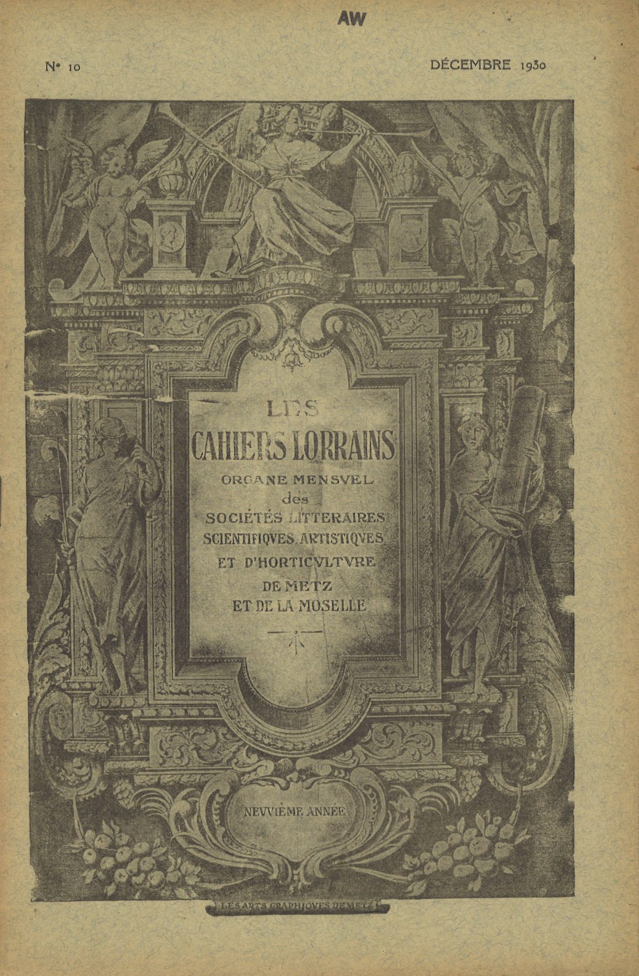 Les Cahiers Lorrains