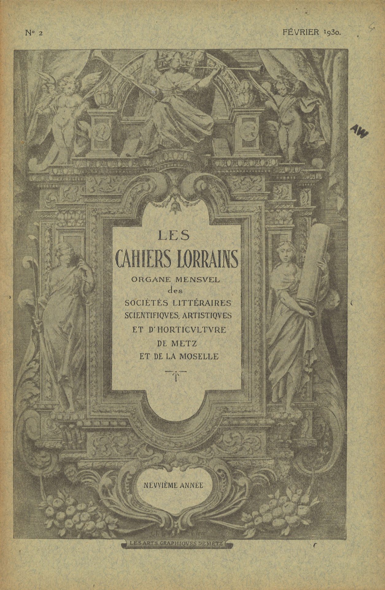 Les Cahiers Lorrains
