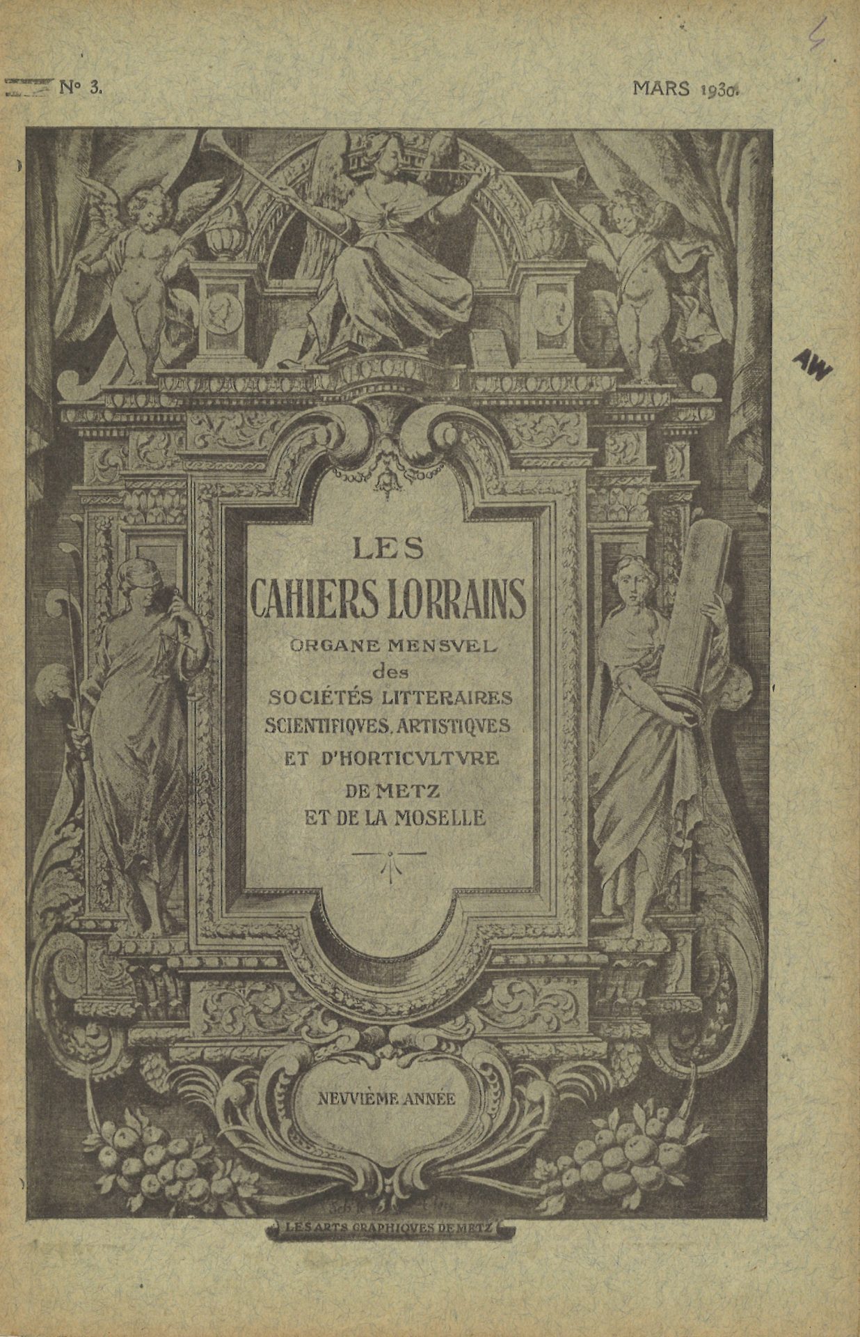 Les Cahiers Lorrains