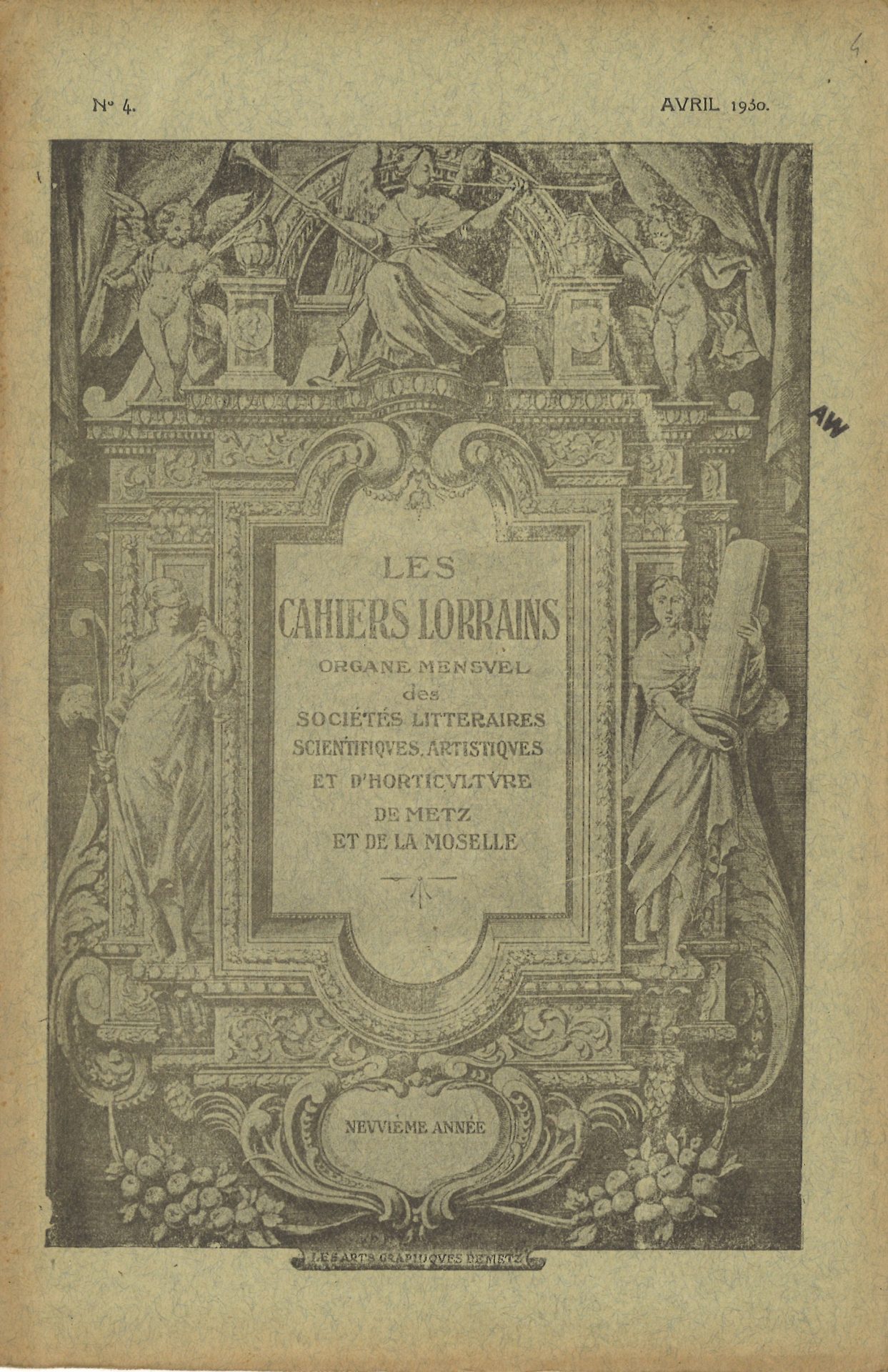 Les Cahiers Lorrains