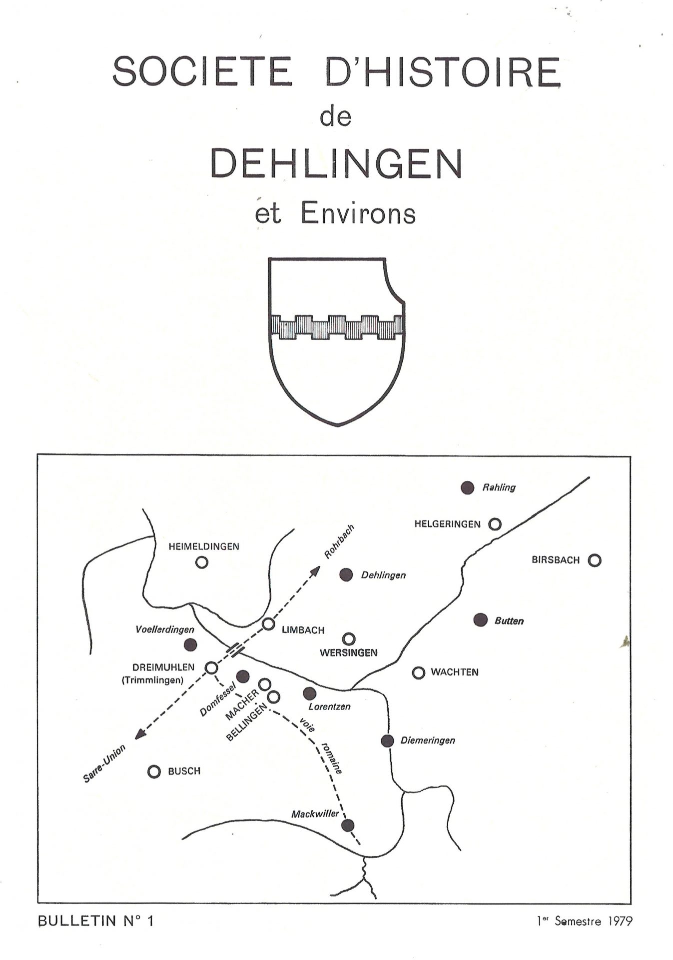 Bulletin de la Société d'Histoire de Dehlingen et Environs