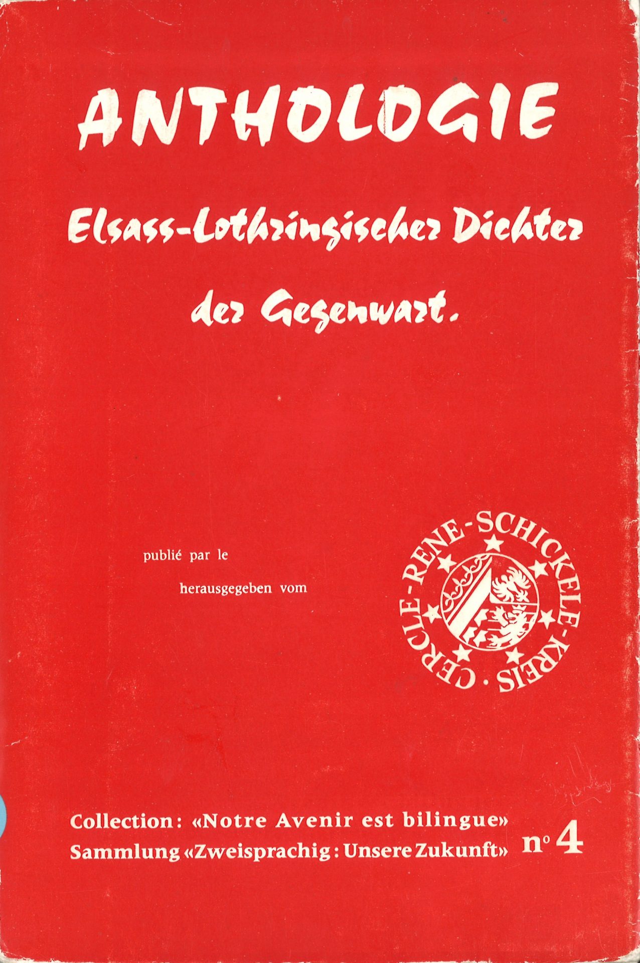 Anthologie Elsass-Lothringischer Dichter der Gegenwart