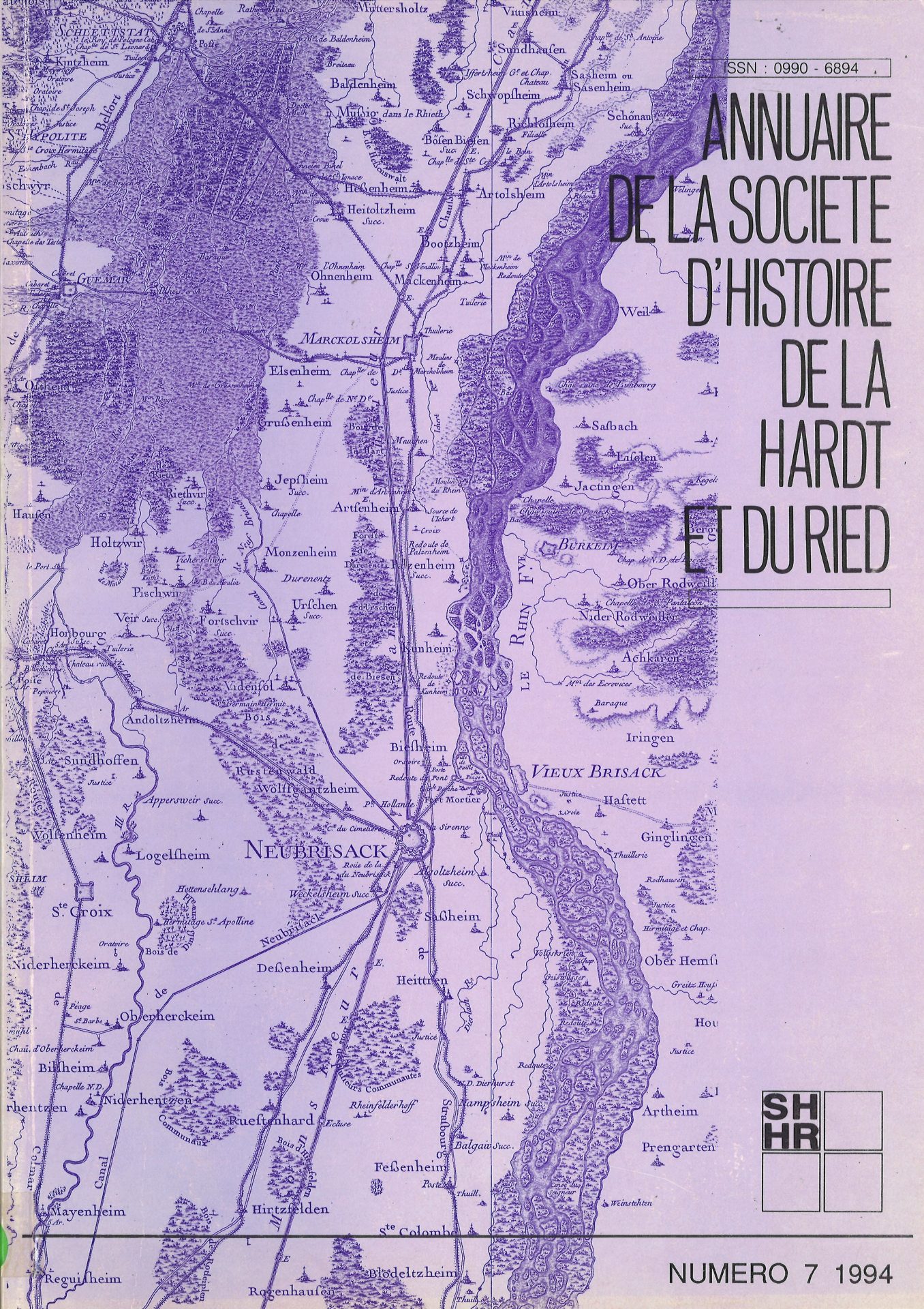 Annuaire de la Société d'Histoire de la Hardt et du Ried