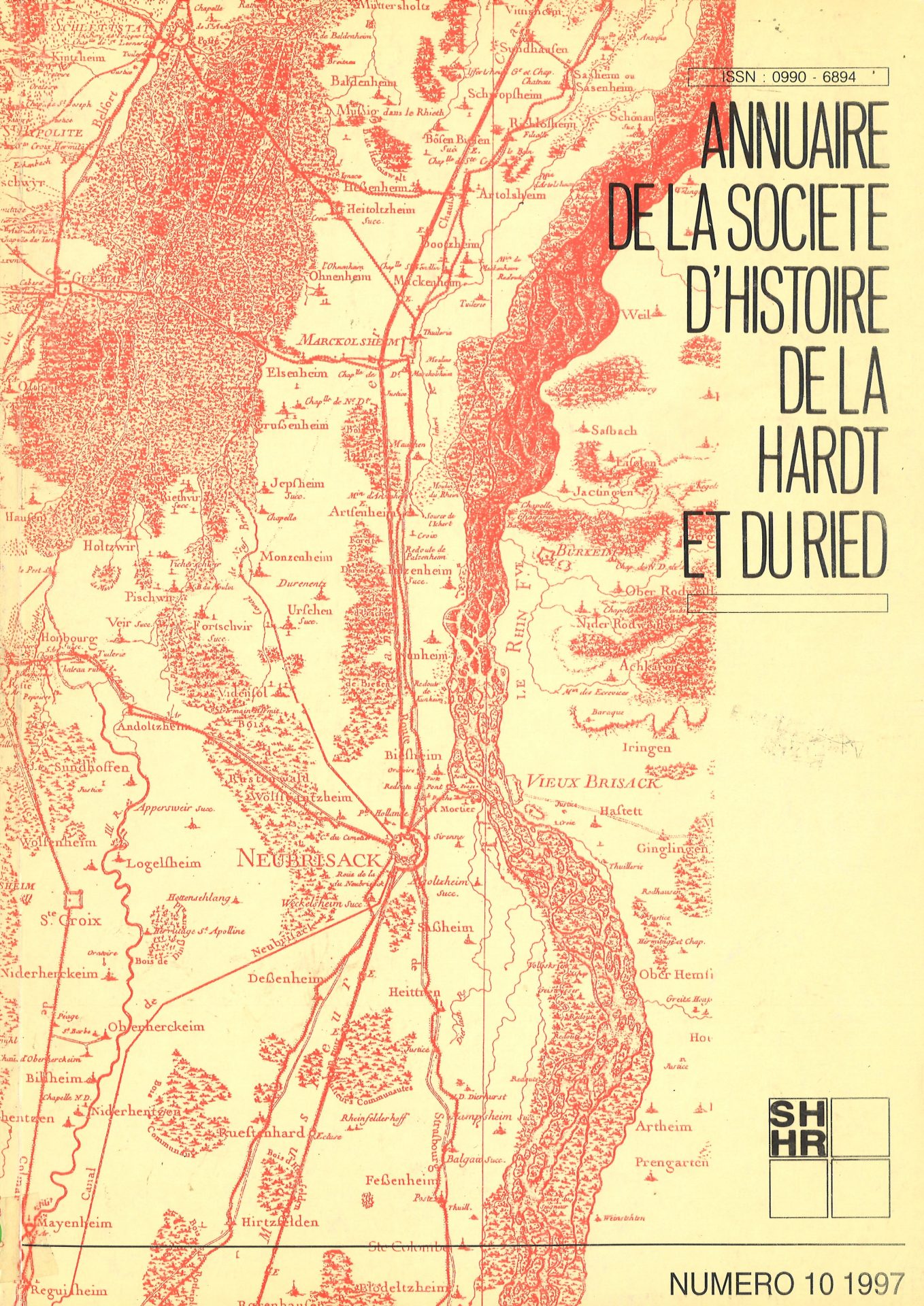 Annuaire de la Société d'histoire de la Hardt et du Ried