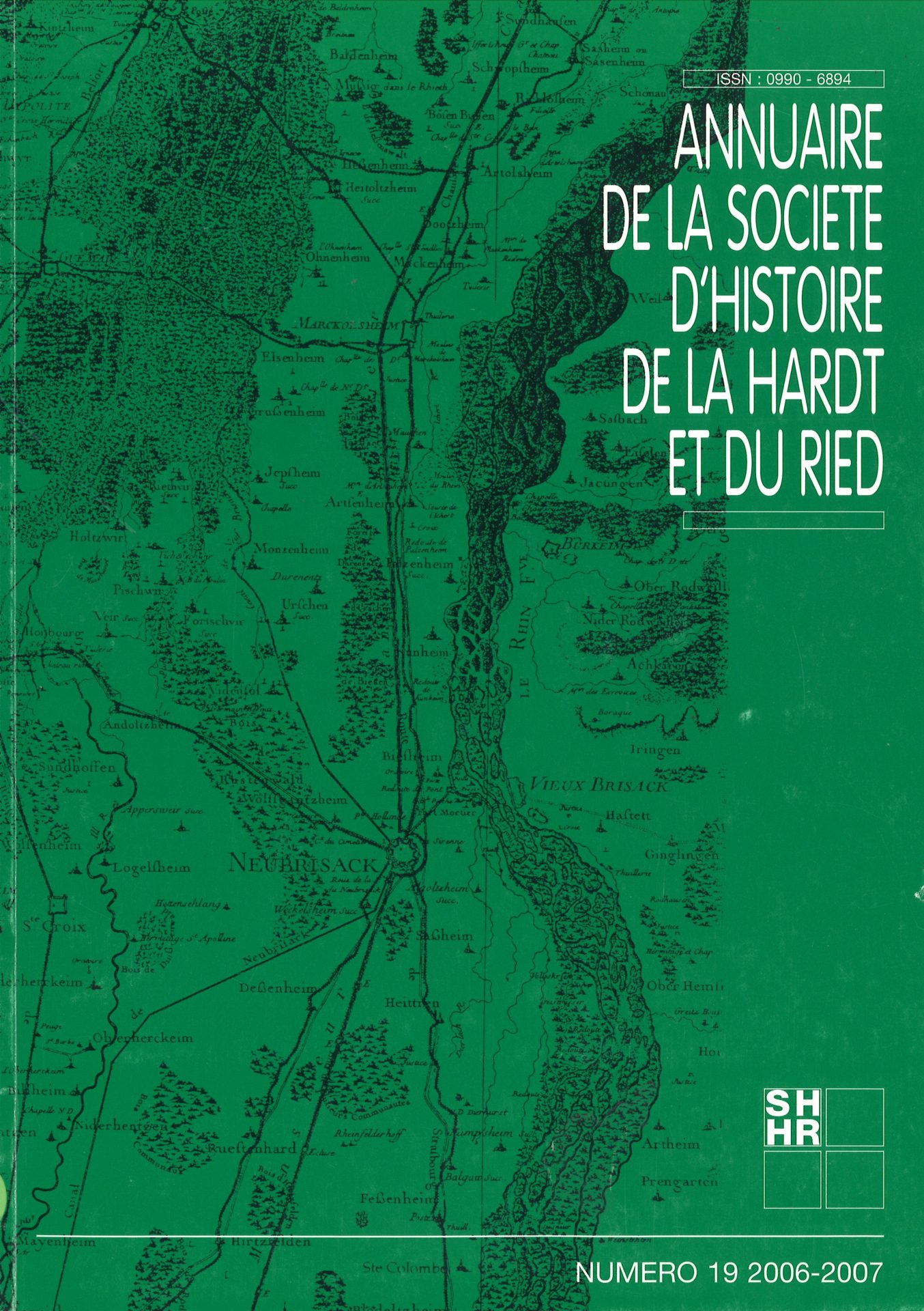 Annuaire de la Société d'Histoire de la Hardt et du Ried