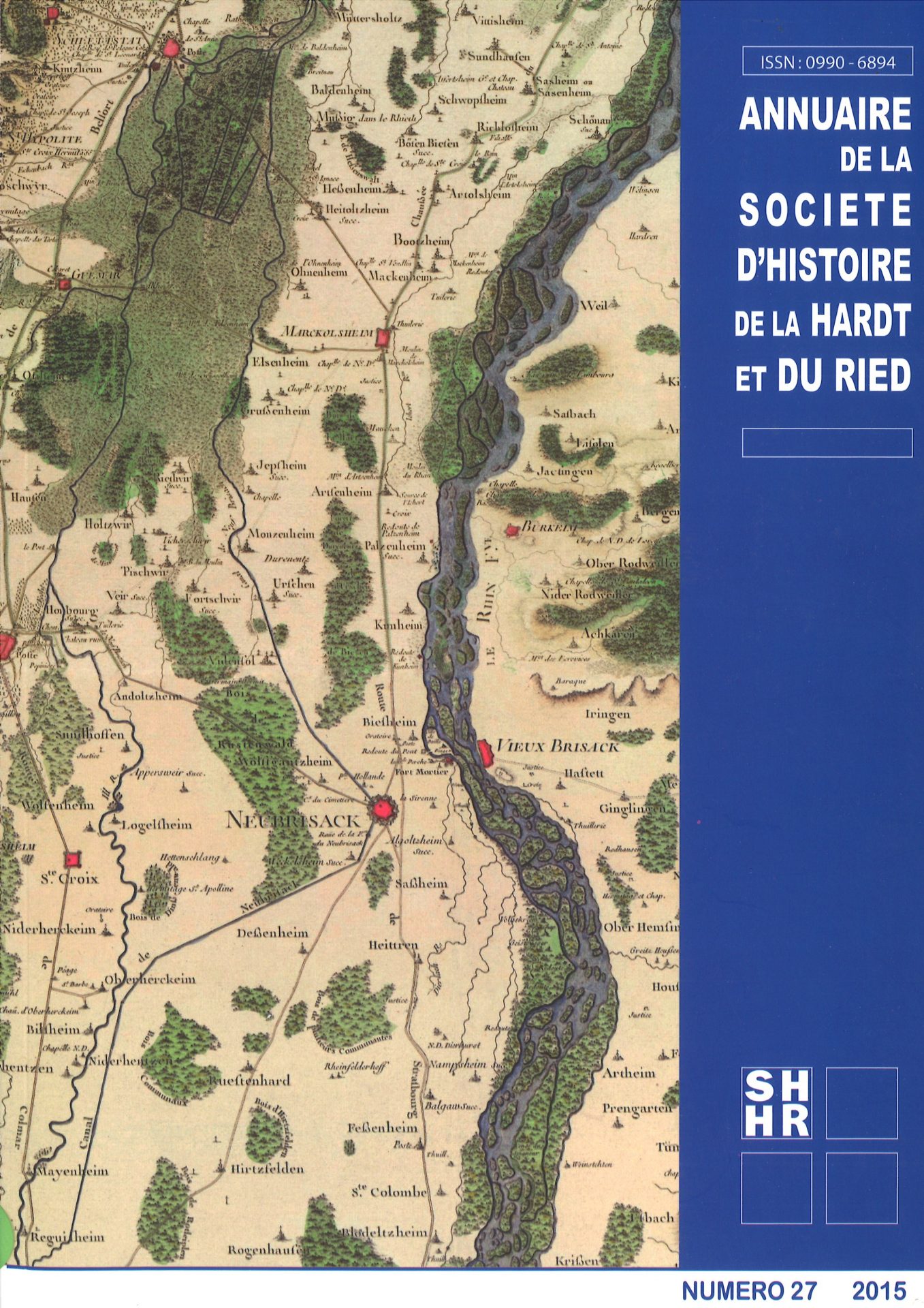 Annuaire de la Société d'Histoire de la Hardt et du Ried