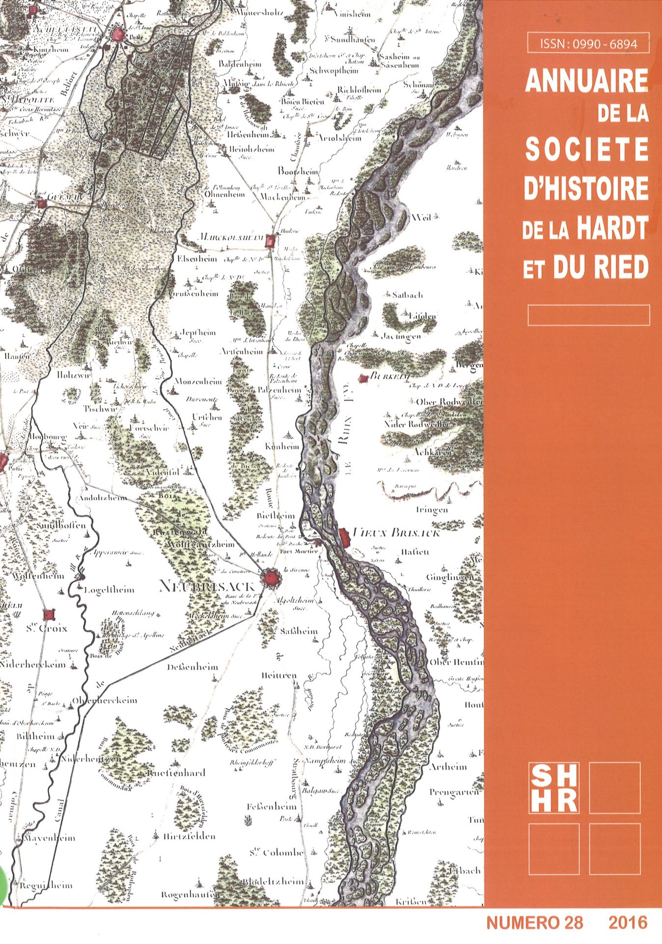 Annuaire de la Société d'Histoire de la Hardt et du Ried