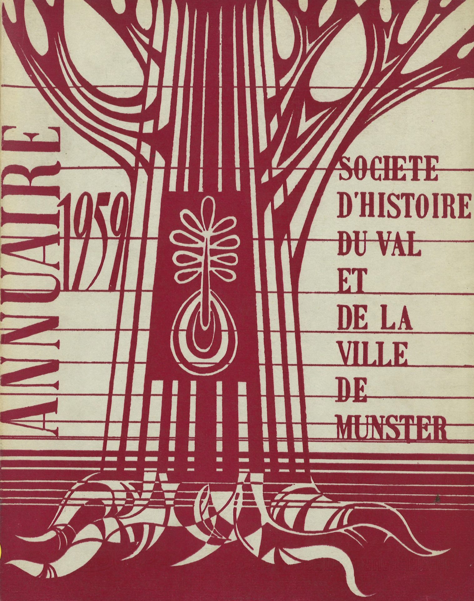 Annuaire de la Société d'histoire du Val et de la ville de Munster
