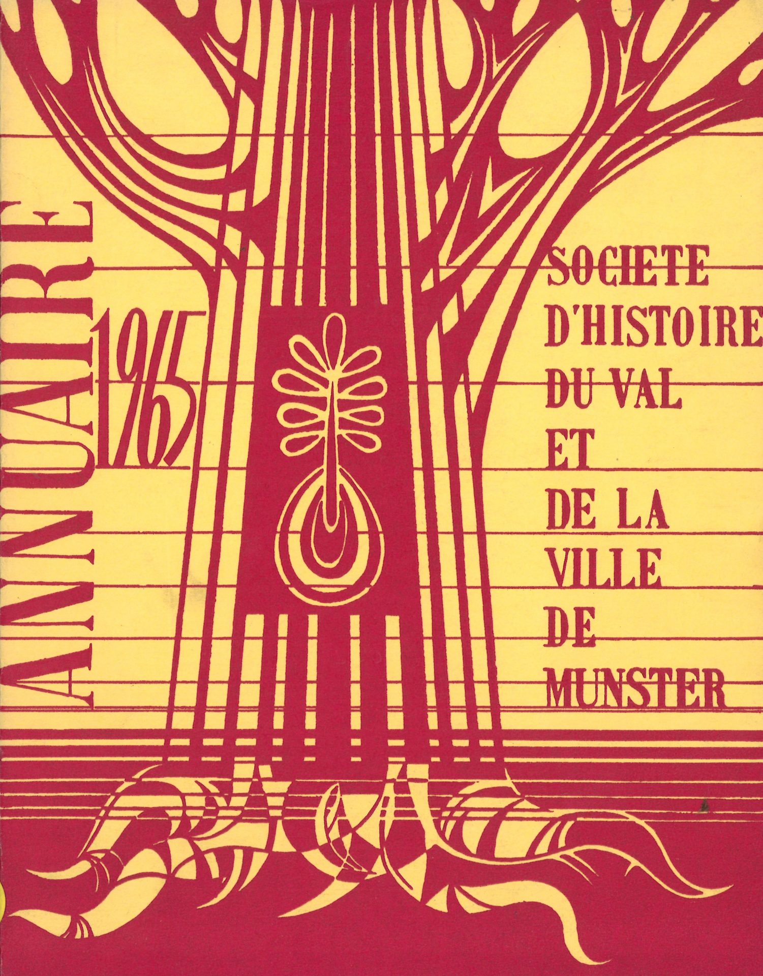 Annuaire de la Société d'histoire du Val et de la ville de Munster