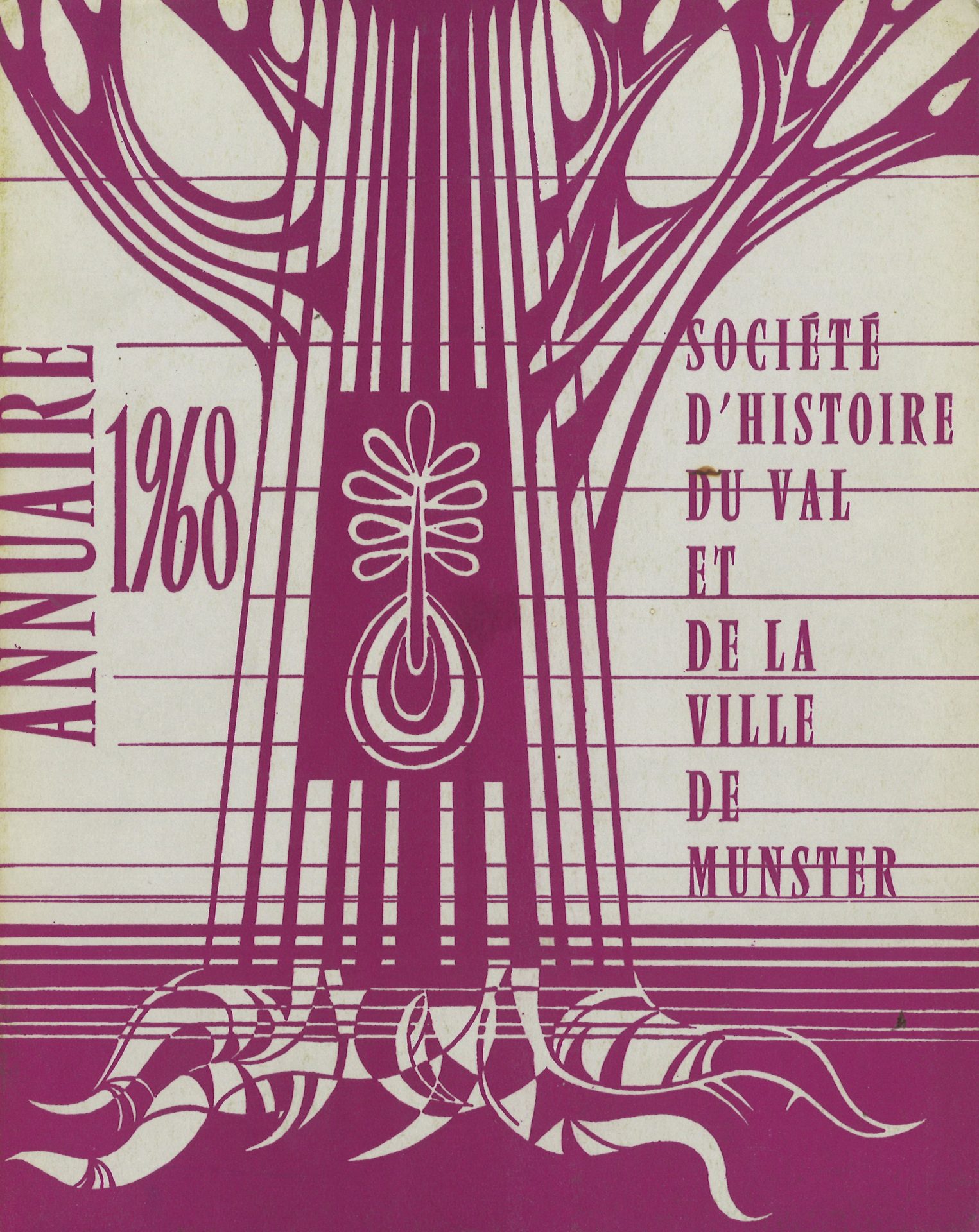 Annuaire de la Société d'histoire du Val et de la ville de Munster