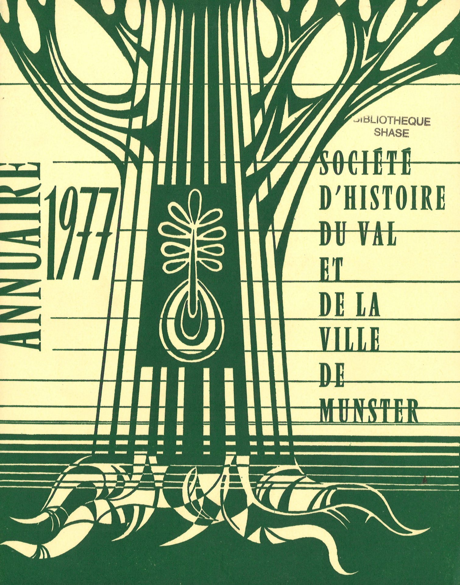 Annuaire de la Société d'histoire du Val et de la ville de Munster