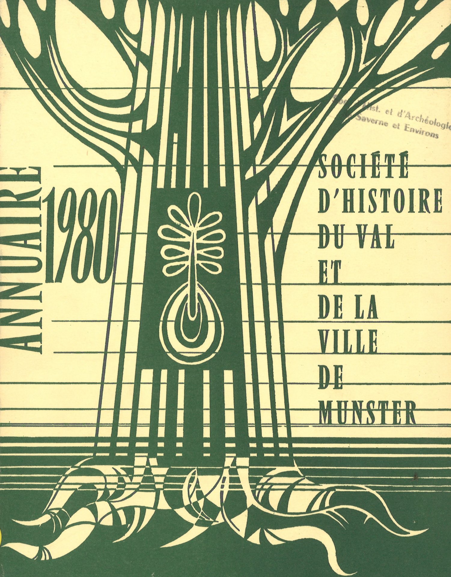 Annuaire de la Société d'histoire du Val et de la ville de Munster