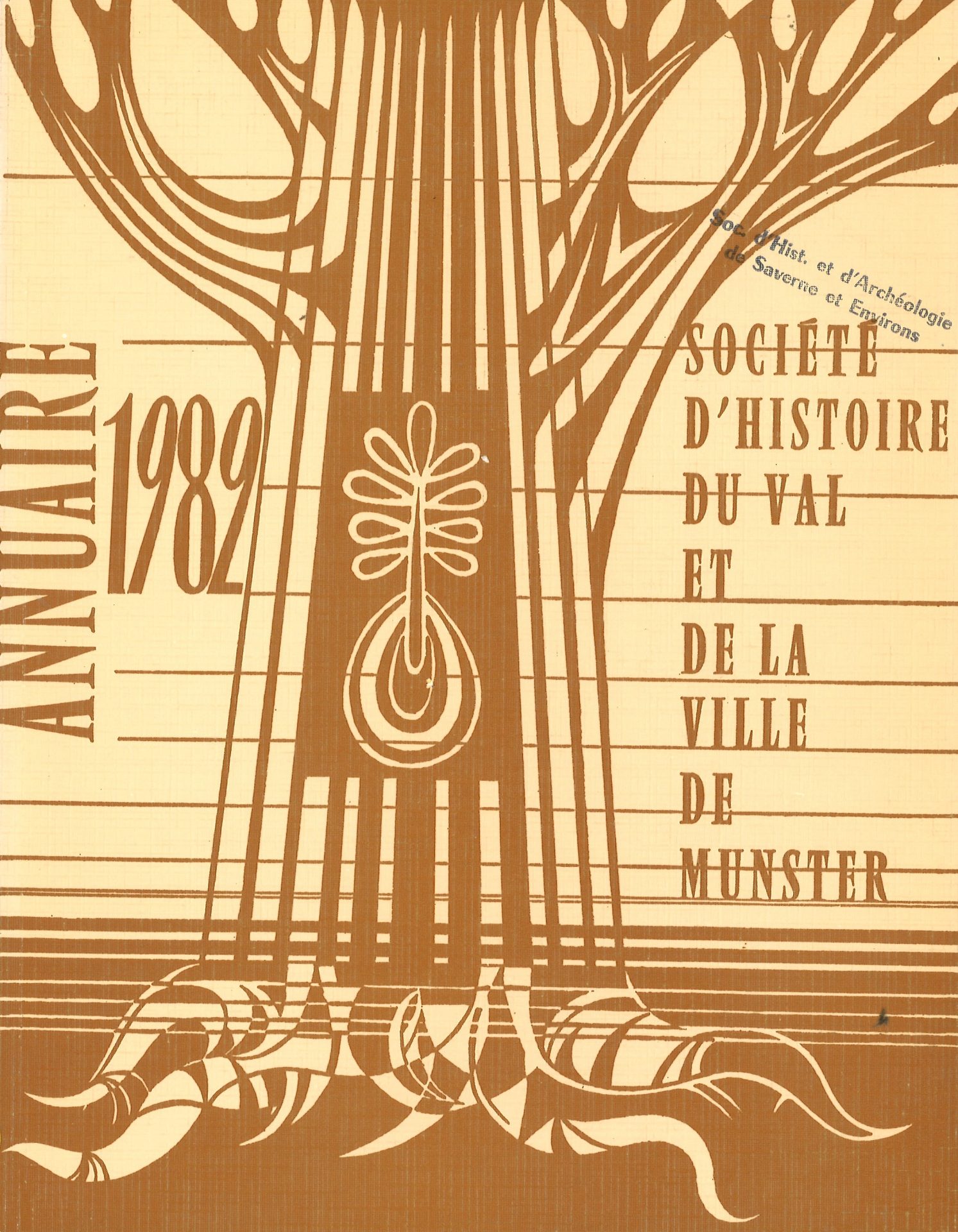Annuaire de la Société d'histoire du Val et de la ville de Munster