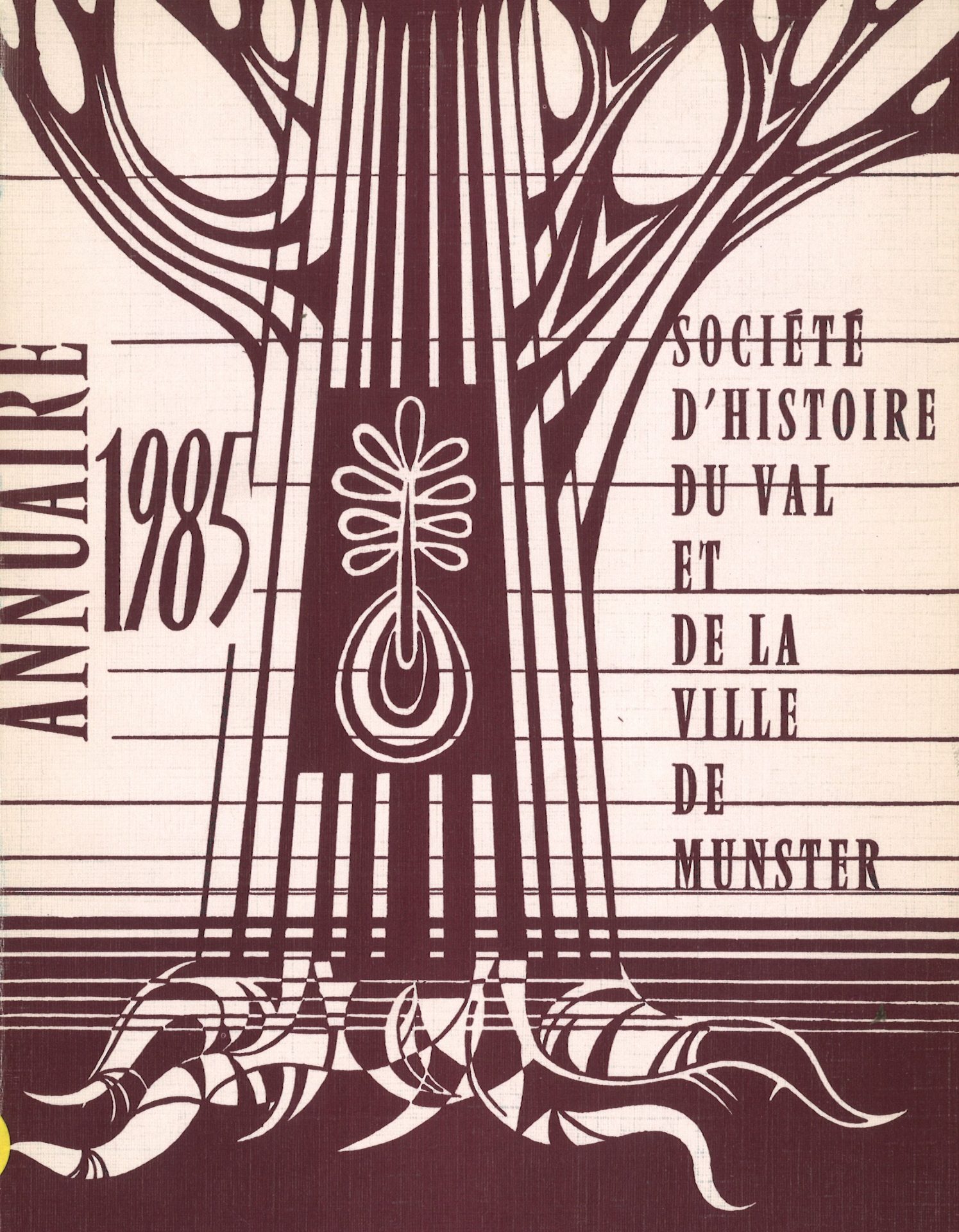 Annuaire de la Société d'histoire du Val et de la ville de Munster