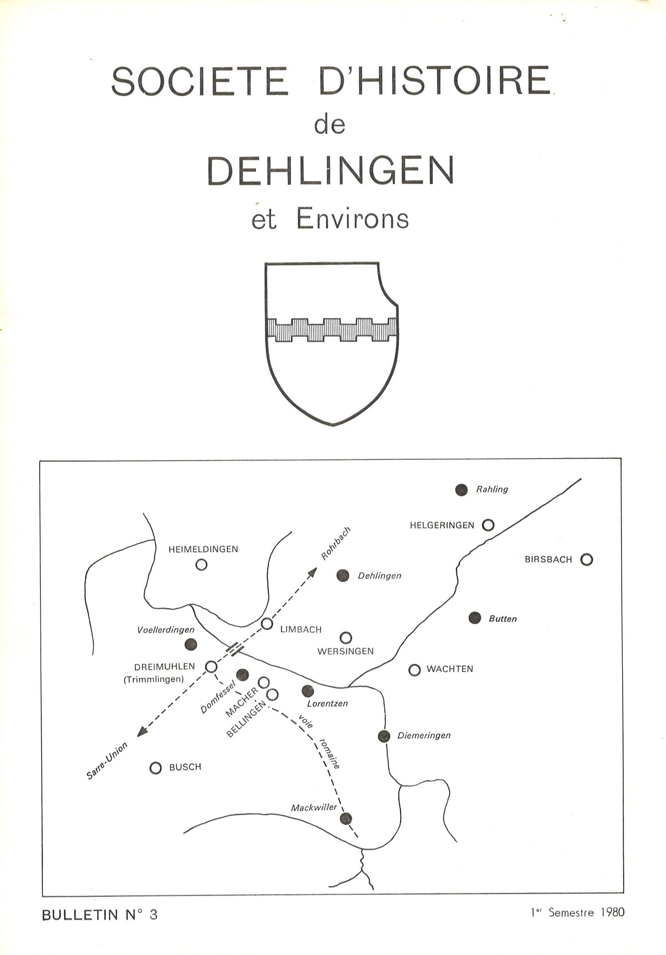 Bulletin de la Société d'Histoire de Dehlingen et Environs