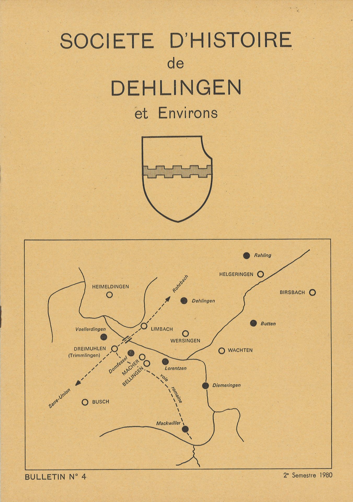 Bulletin de la Société d'Histoire de Dehlingen et Environs