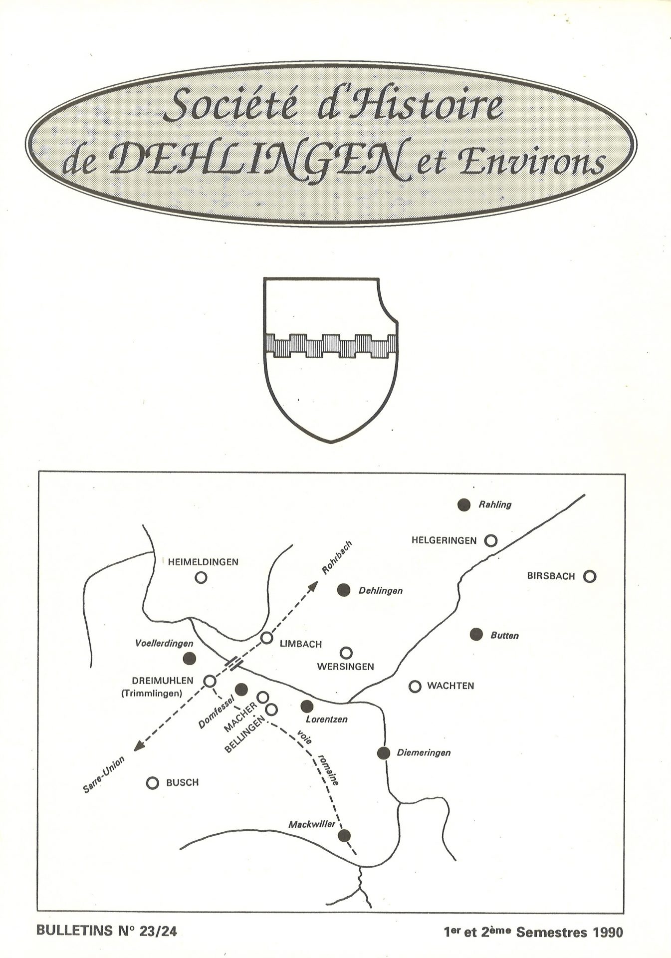 Bulletin de la Société d'Histoire de Dehlingen et Environs