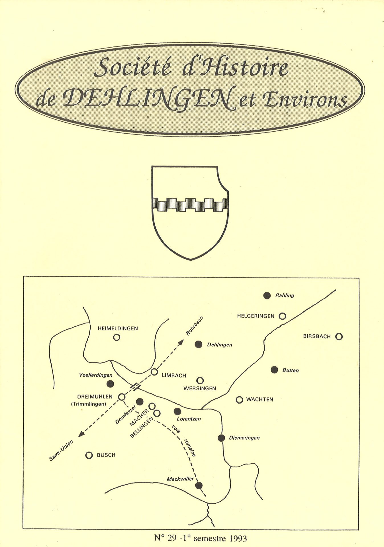 Bulletin de la Société d'Histoire de Dehlingen et Environs