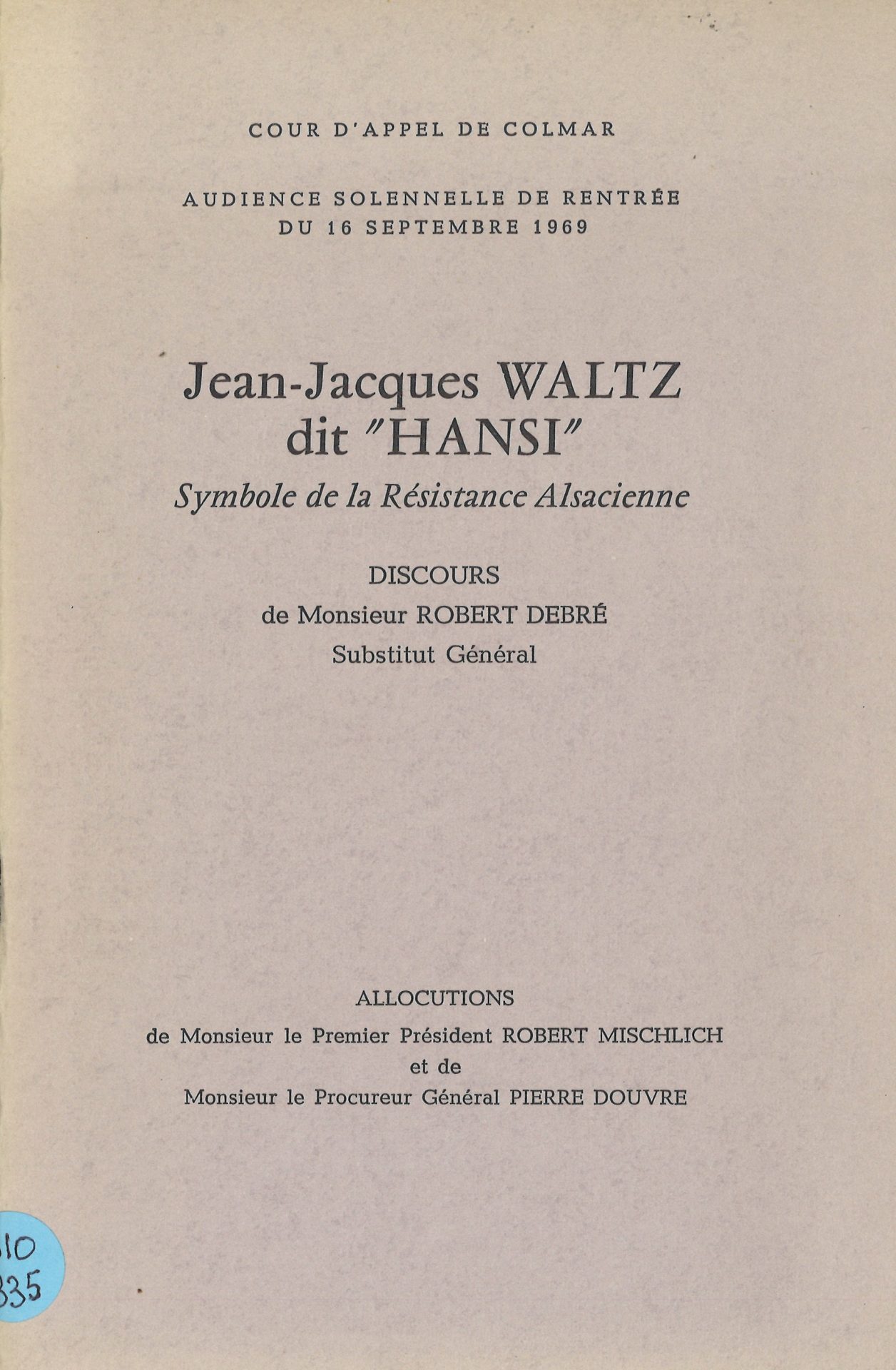Jean-Jacques Waltz dit