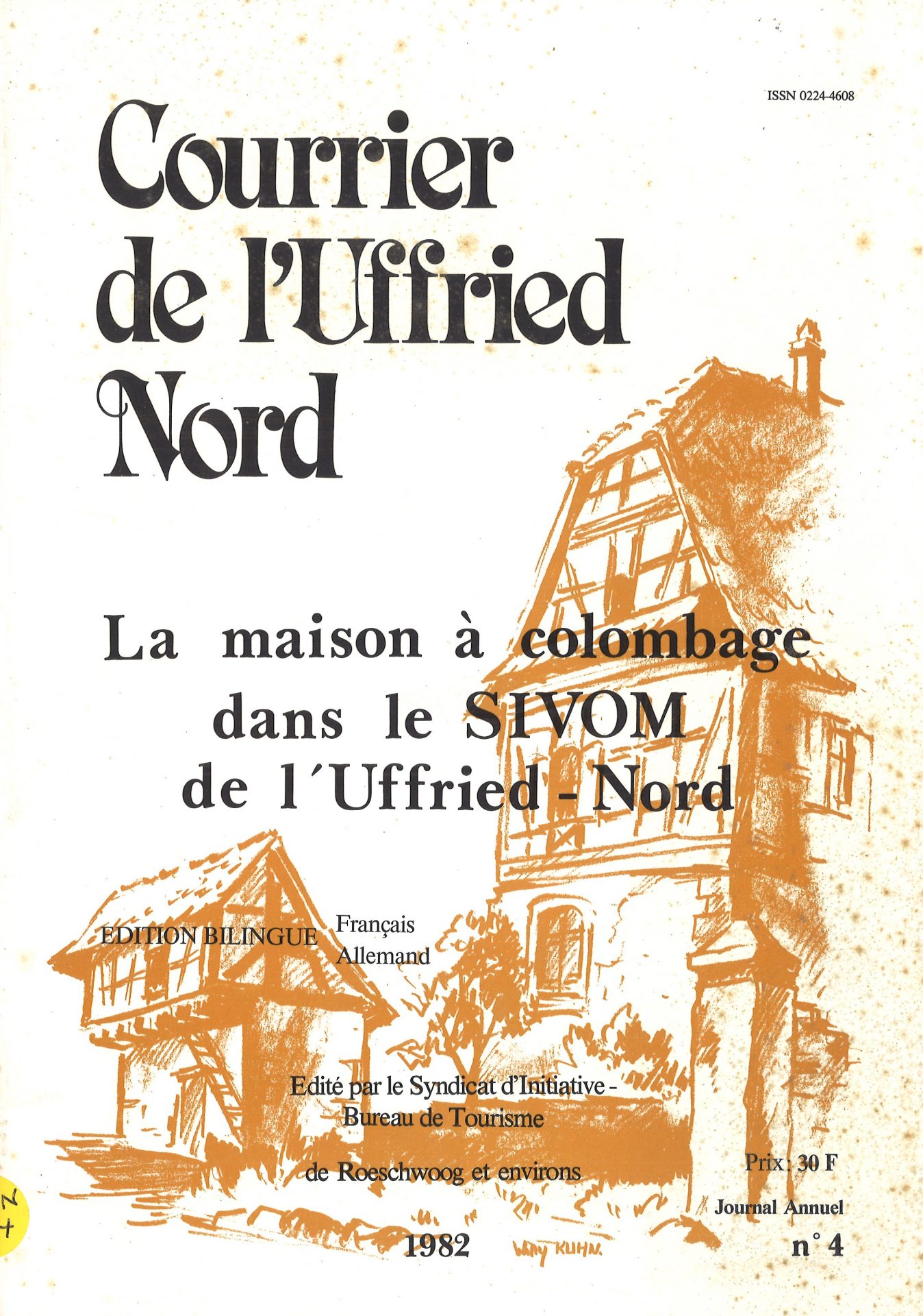 Courrier de l'Uffried Nord - La maison à colombage dans le Sivom de l'Uffried-Nord