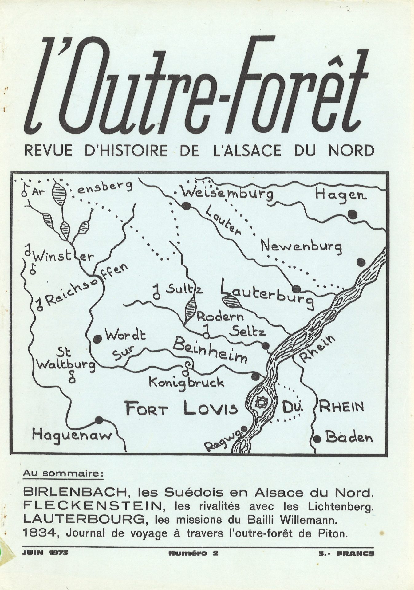 l'Outre-Forêt - Revue d'Histoire de l'Alsace du Nord