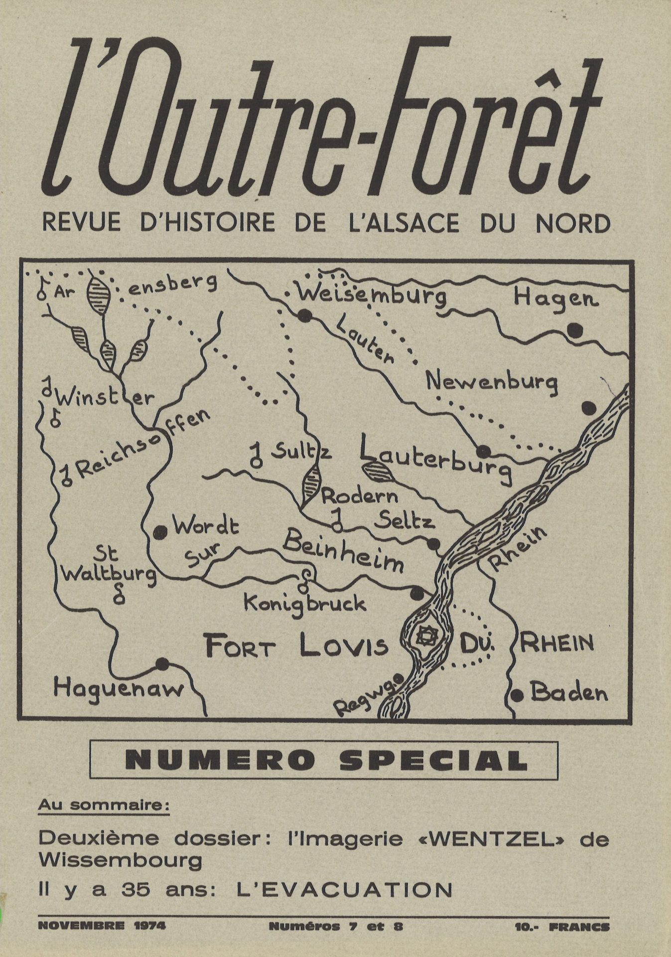 l'Outre-Forêt - Revue d'Histoire de l'Alsace du Nord - l'imagerie