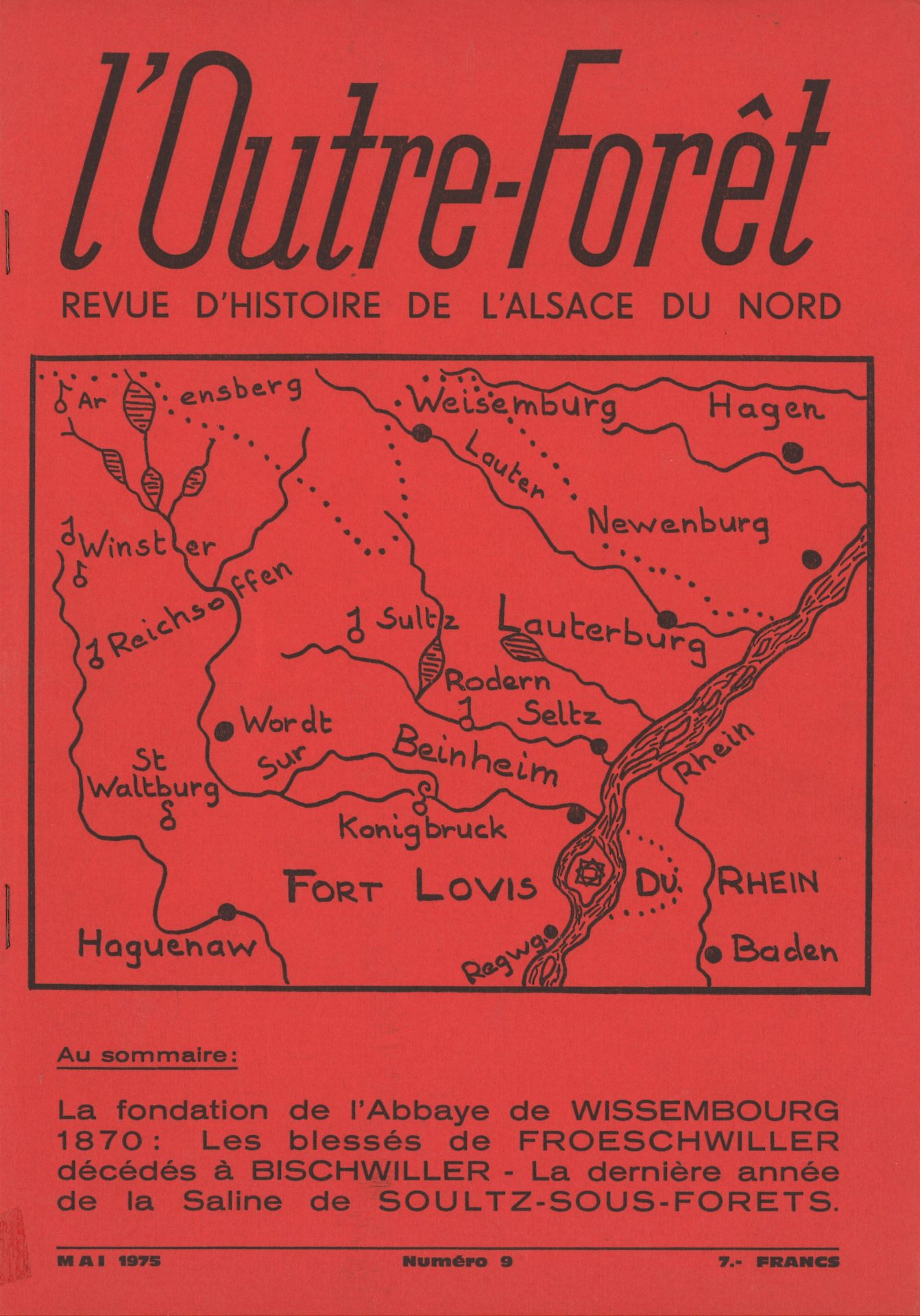 l'Outre-Forêt - Revue d'Histoire de l'Alsace du Nord