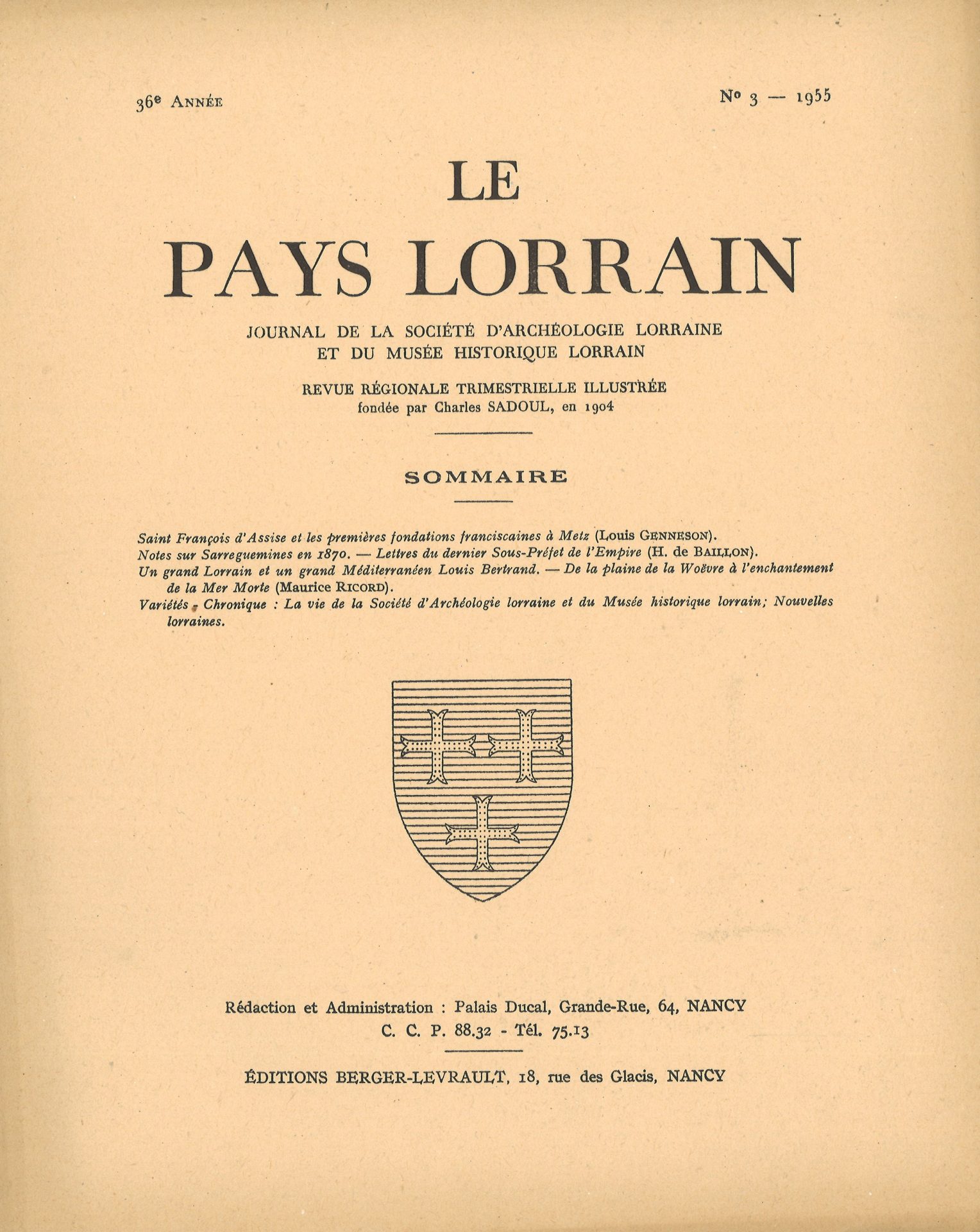 Le Pays Lorrain