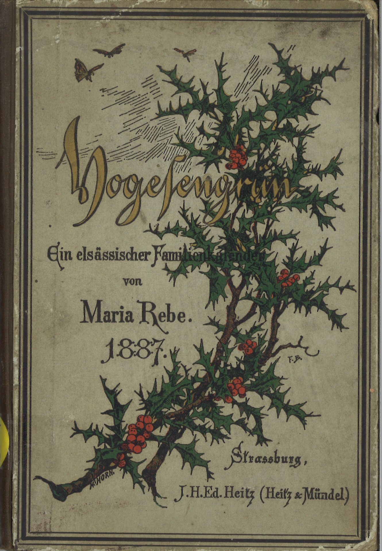Vogesengrün - Ein elsässischer Familienkalender