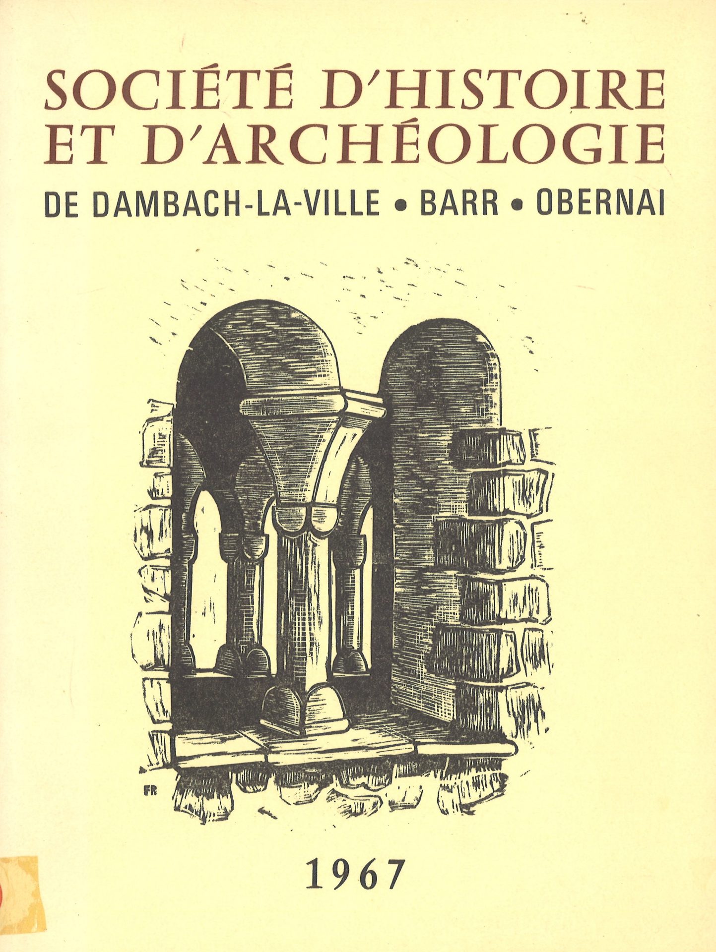 Société d’histoire et d’archéologie de Dambach-la-Ville, Barr, Obernai