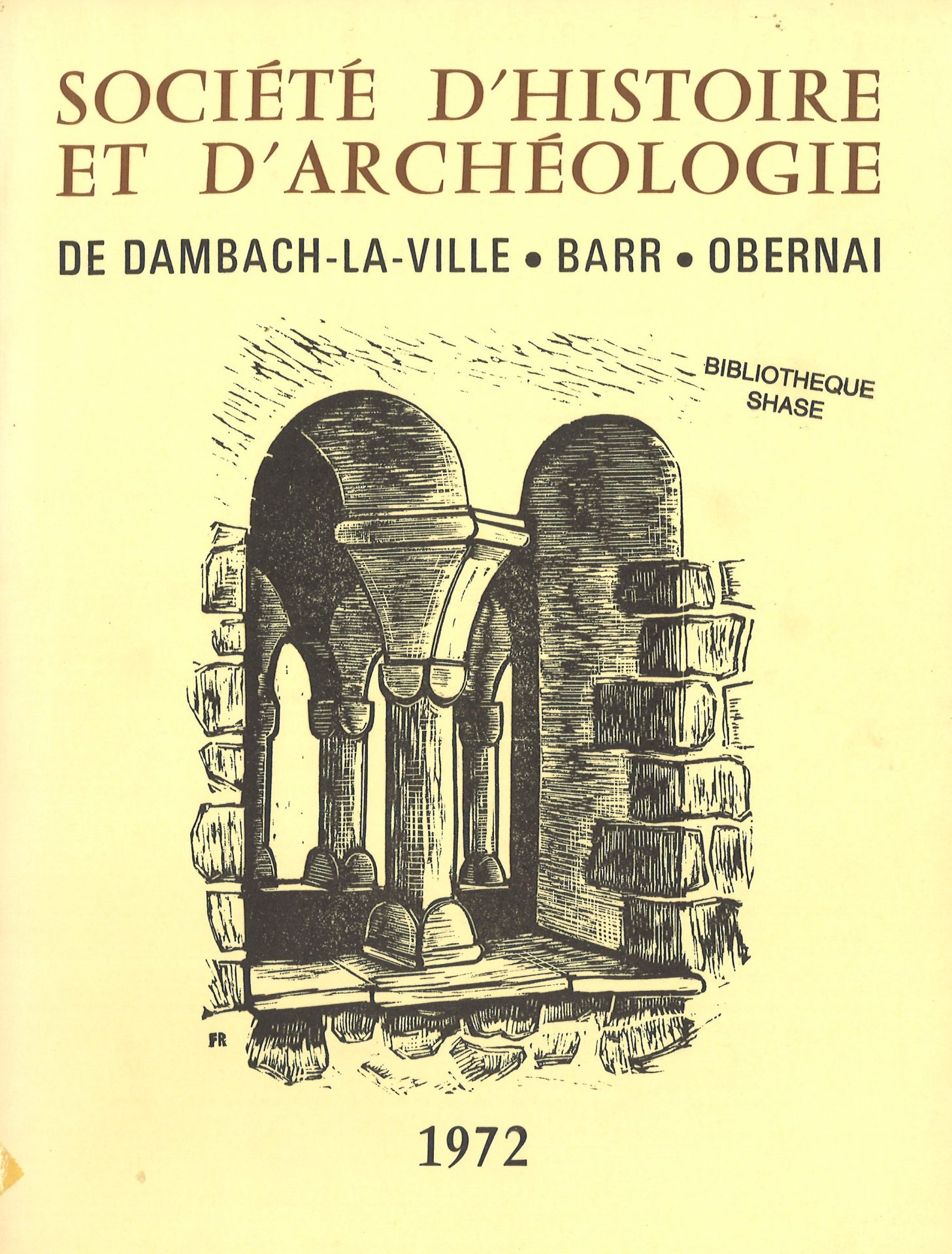 Société d'Histoire et d'Archéologie de Dambach-la-Ville, Barr, Obernai