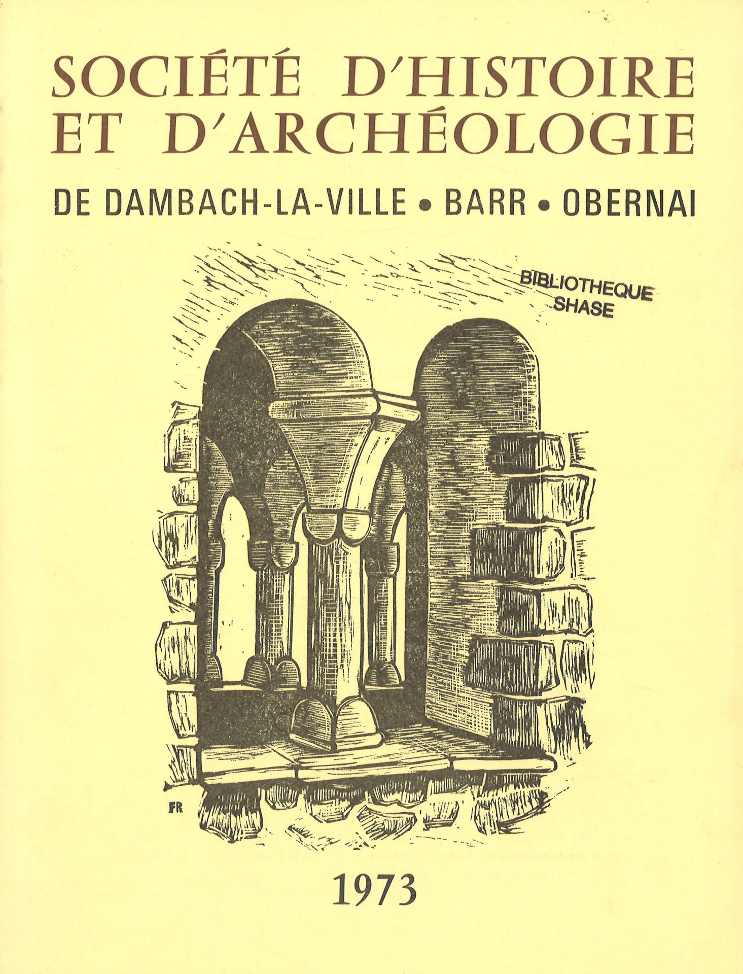 Société d’histoire et d’archéologie de Dambach-la-Ville, Barr, Obernai