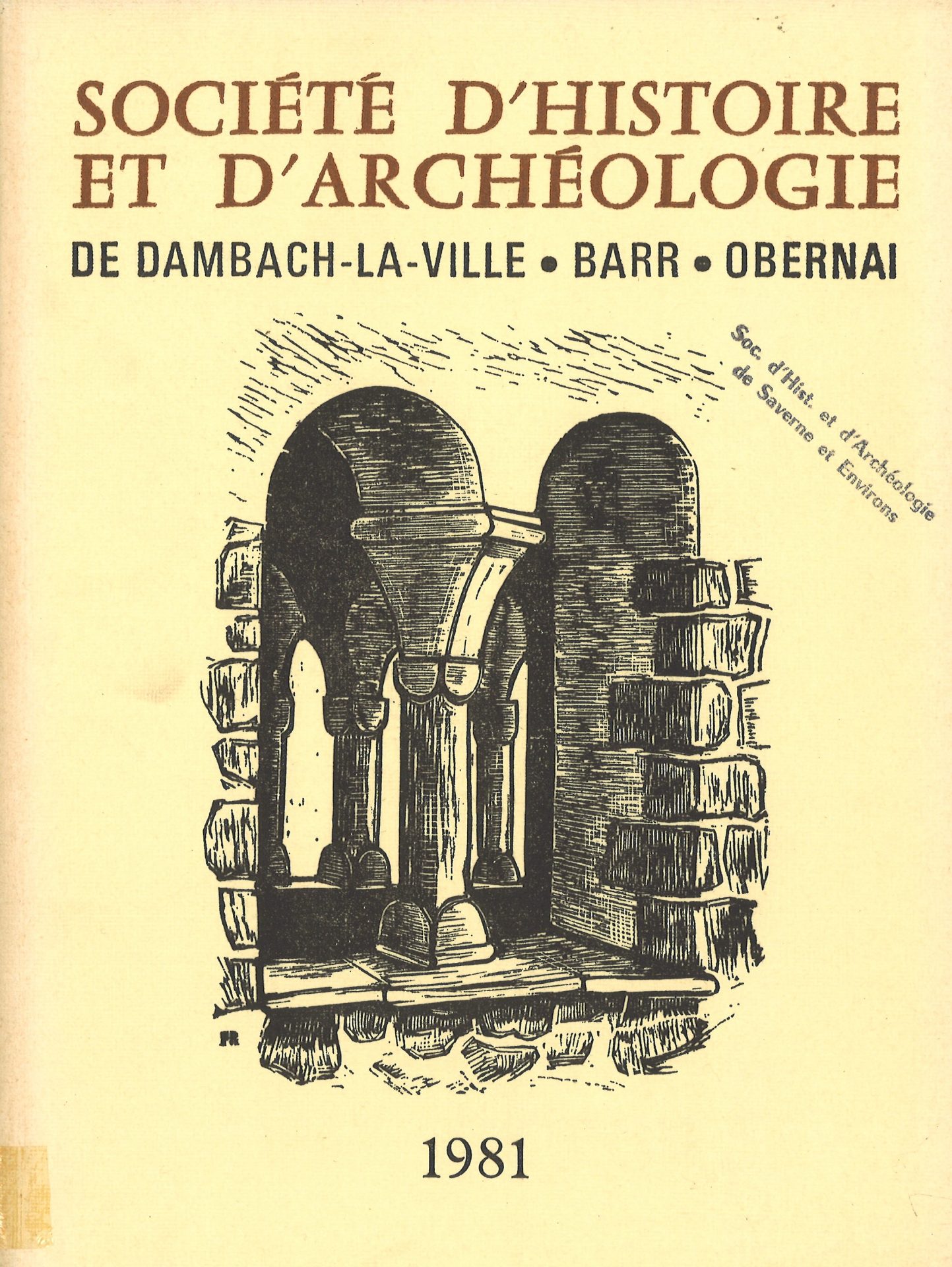 Société d’histoire et d’archéologie de Dambach-la-Ville, Barr, Obernai