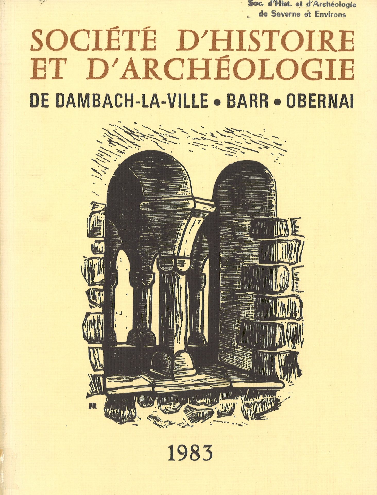 Société d’histoire et d’archéologie de Dambach-la-Ville, Barr, Obernai