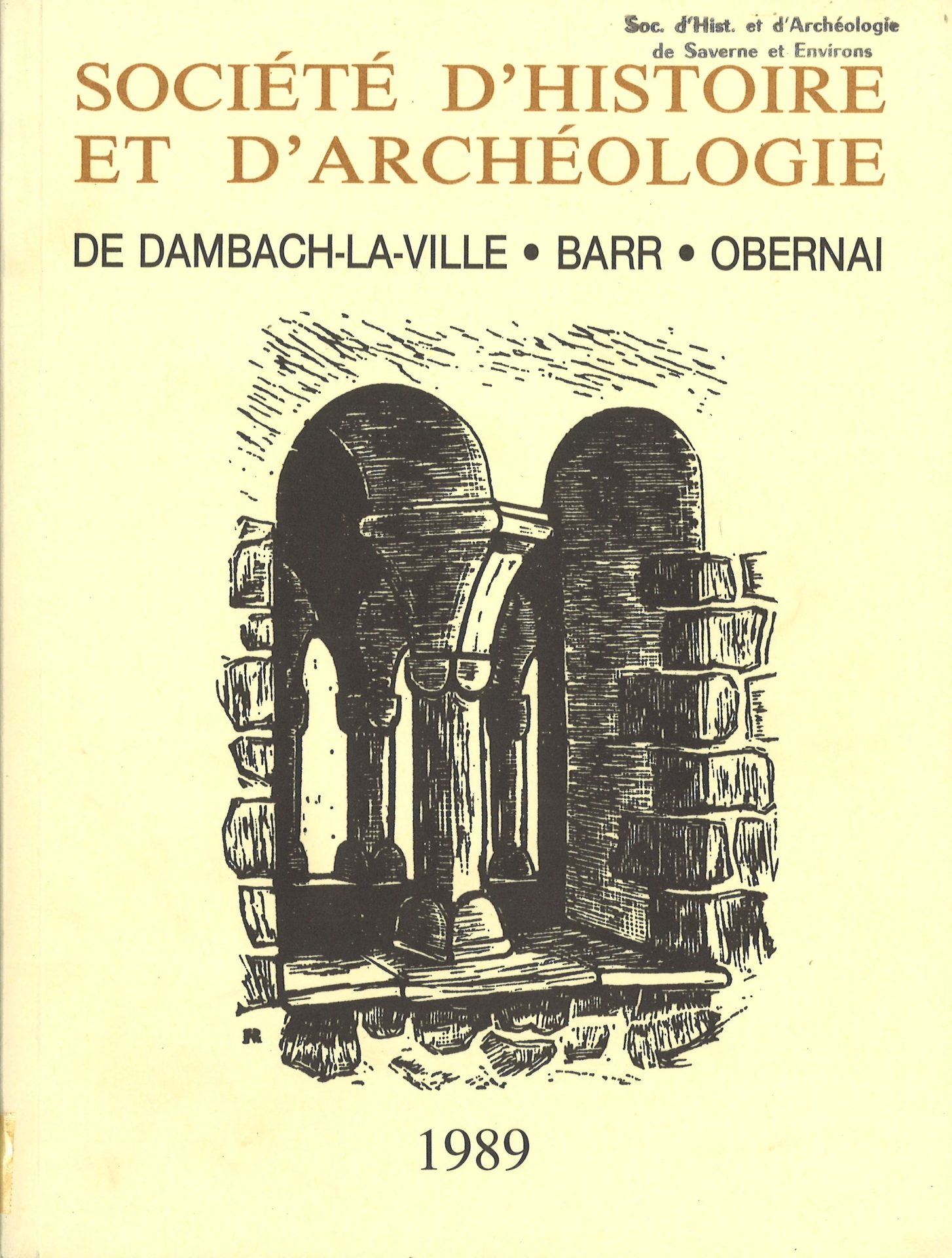Société d’histoire et d’archéologie de Dambach-la-Ville, Barr, Obernai
