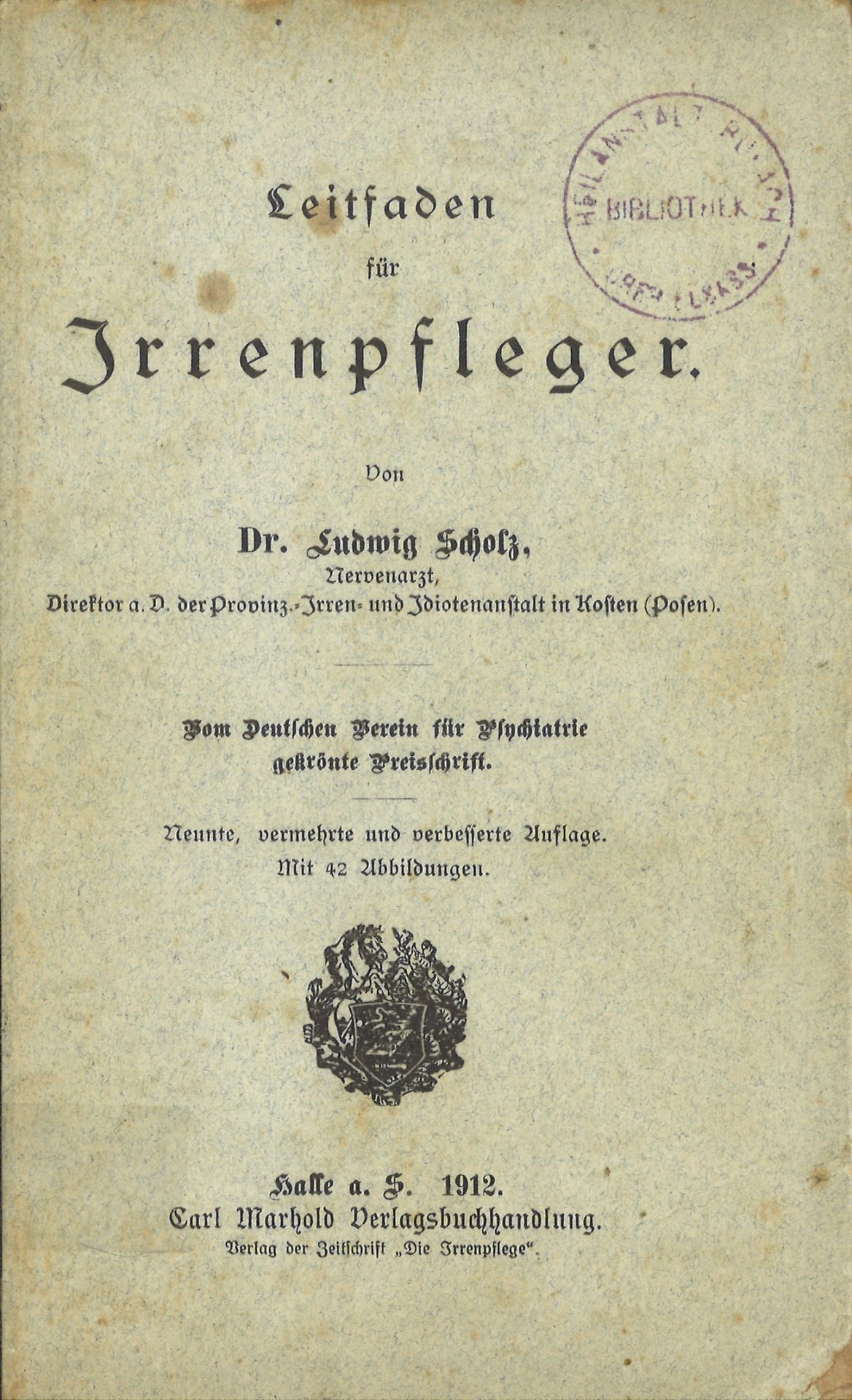 Leitfaden für Irrenpfleger