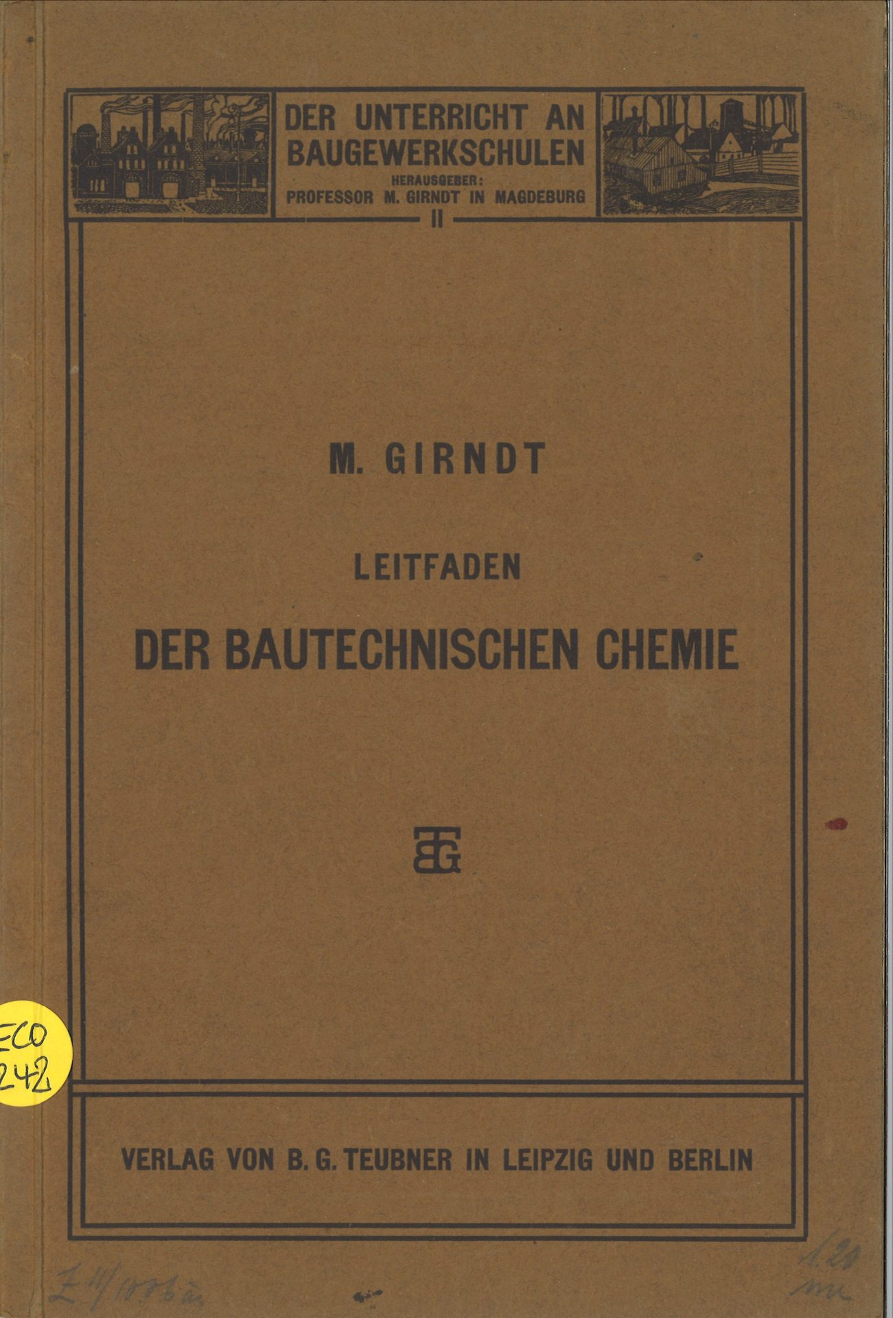 Leitfaden der Bautechnischen Chemie
