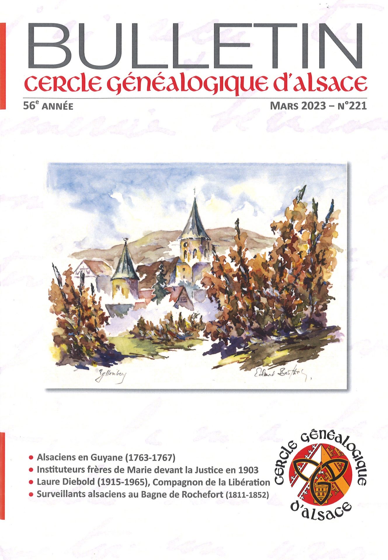Bulletin du Cercle Généalogique d'Alsace