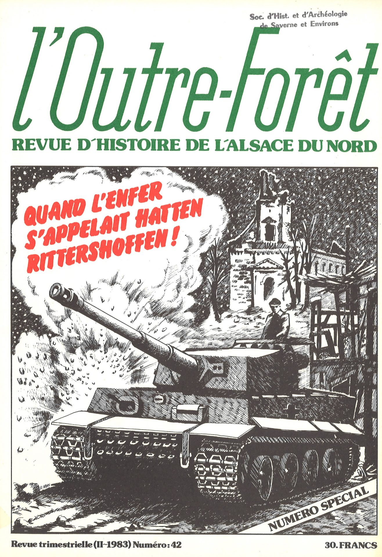 l'Outre-Forêt - Revue d'Histoire de l'Alsace du Nord - la bataille de Hatten