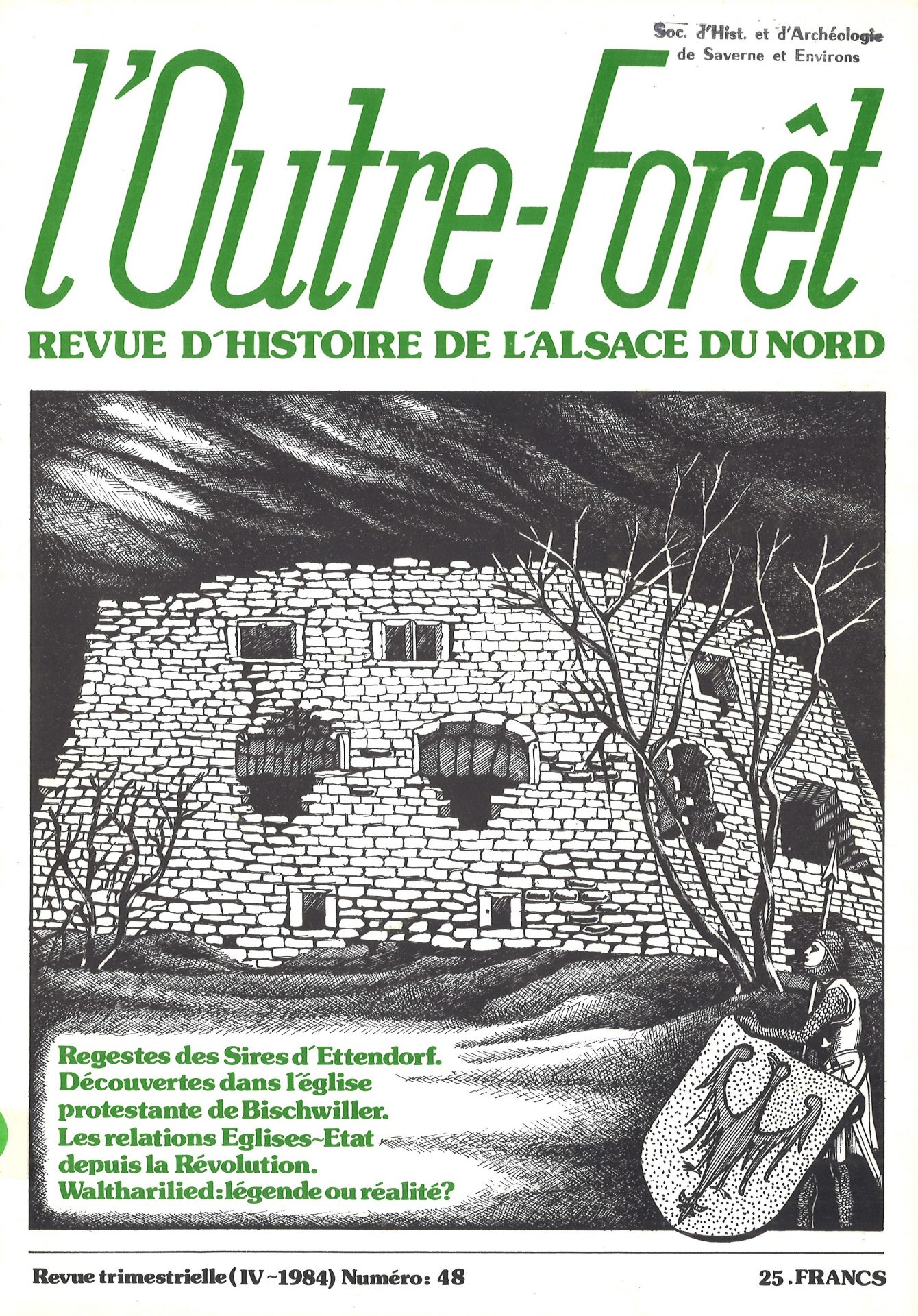 l'Outre-Forêt - Revue d'Histoire de l'Alsace du Nord