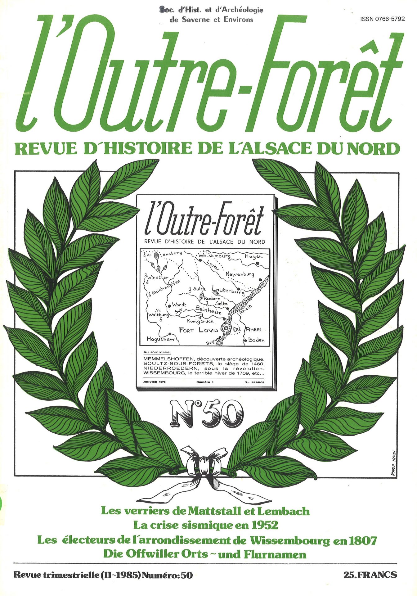l'Outre-Forêt - Revue d'Histoire de l'Alsace du Nord