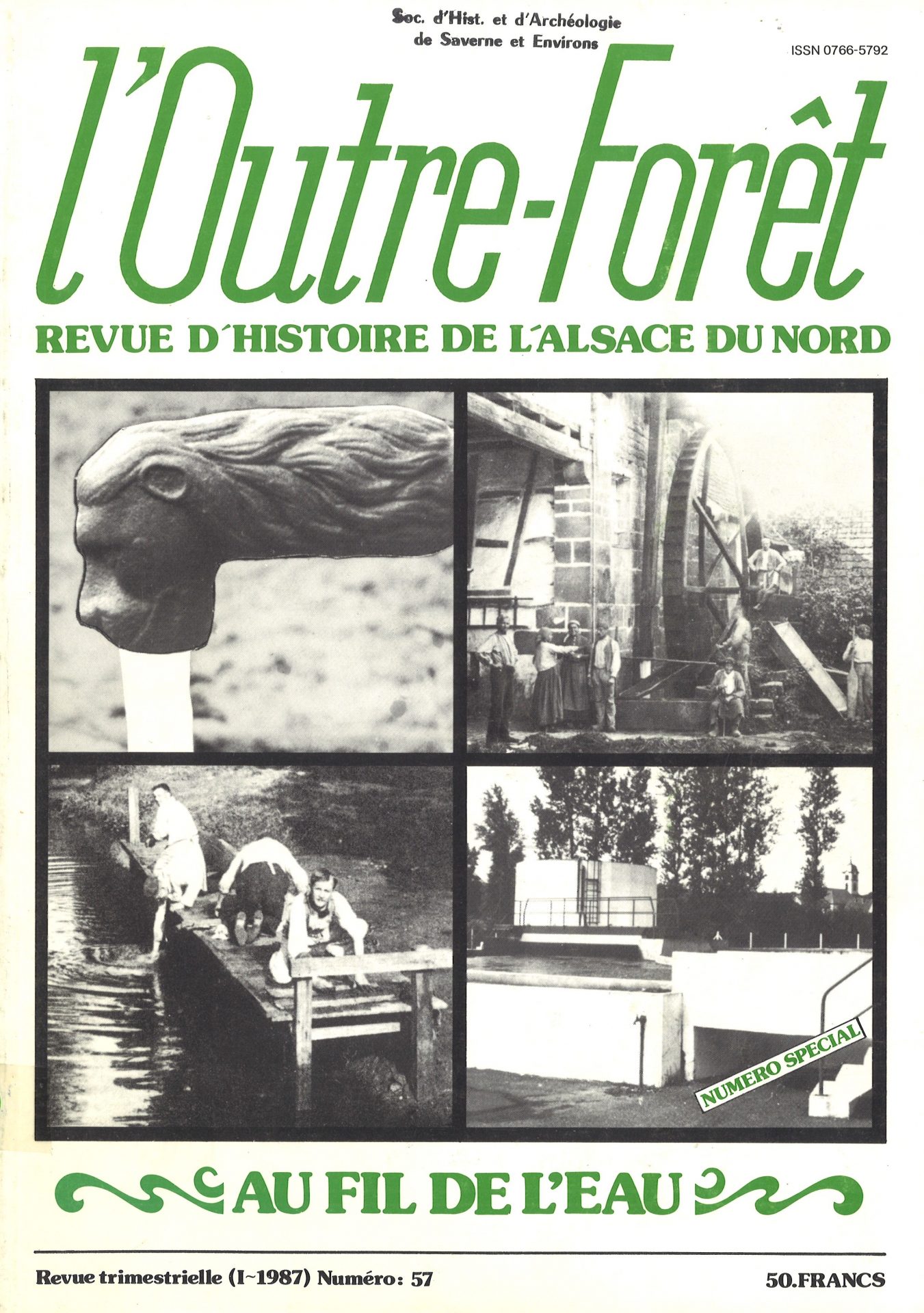 l'Outre-Forêt - Revue d'Histoire de l'Alsace du Nord - Au fil de l'eau