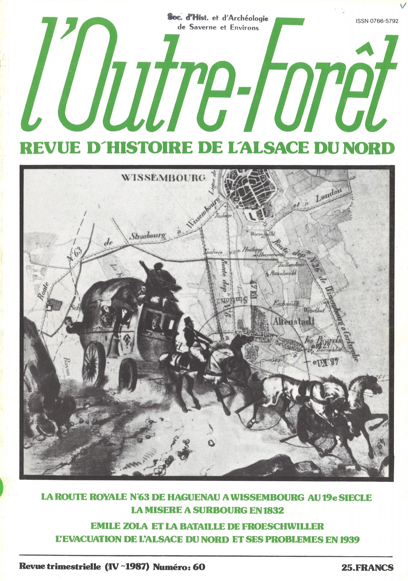 l'Outre-Forêt - Revue d'Histoire de l'Alsace du Nord