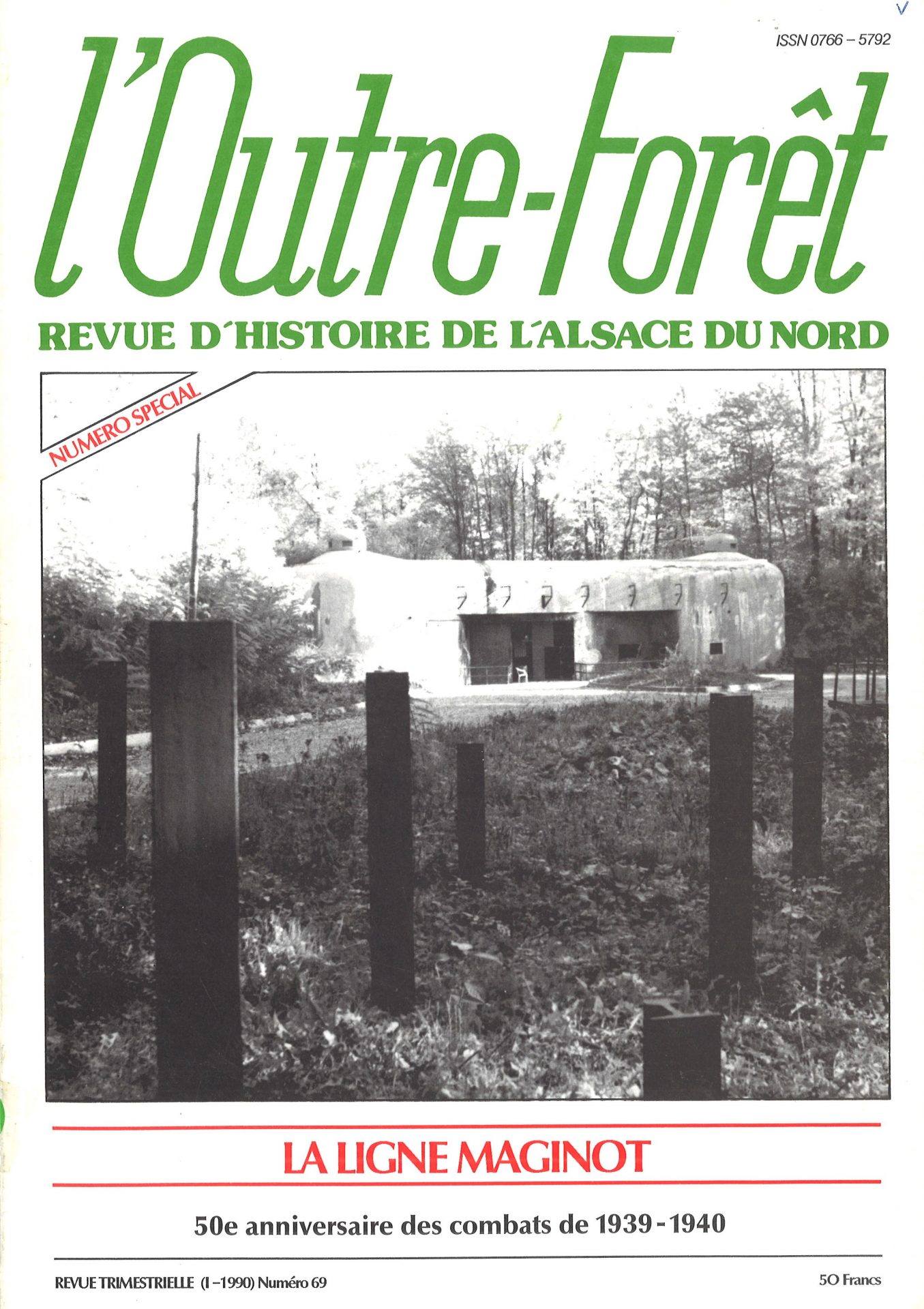 l'Outre-Forêt - Revue d'Histoire de l'Alsace du Nord - la ligne Maginot